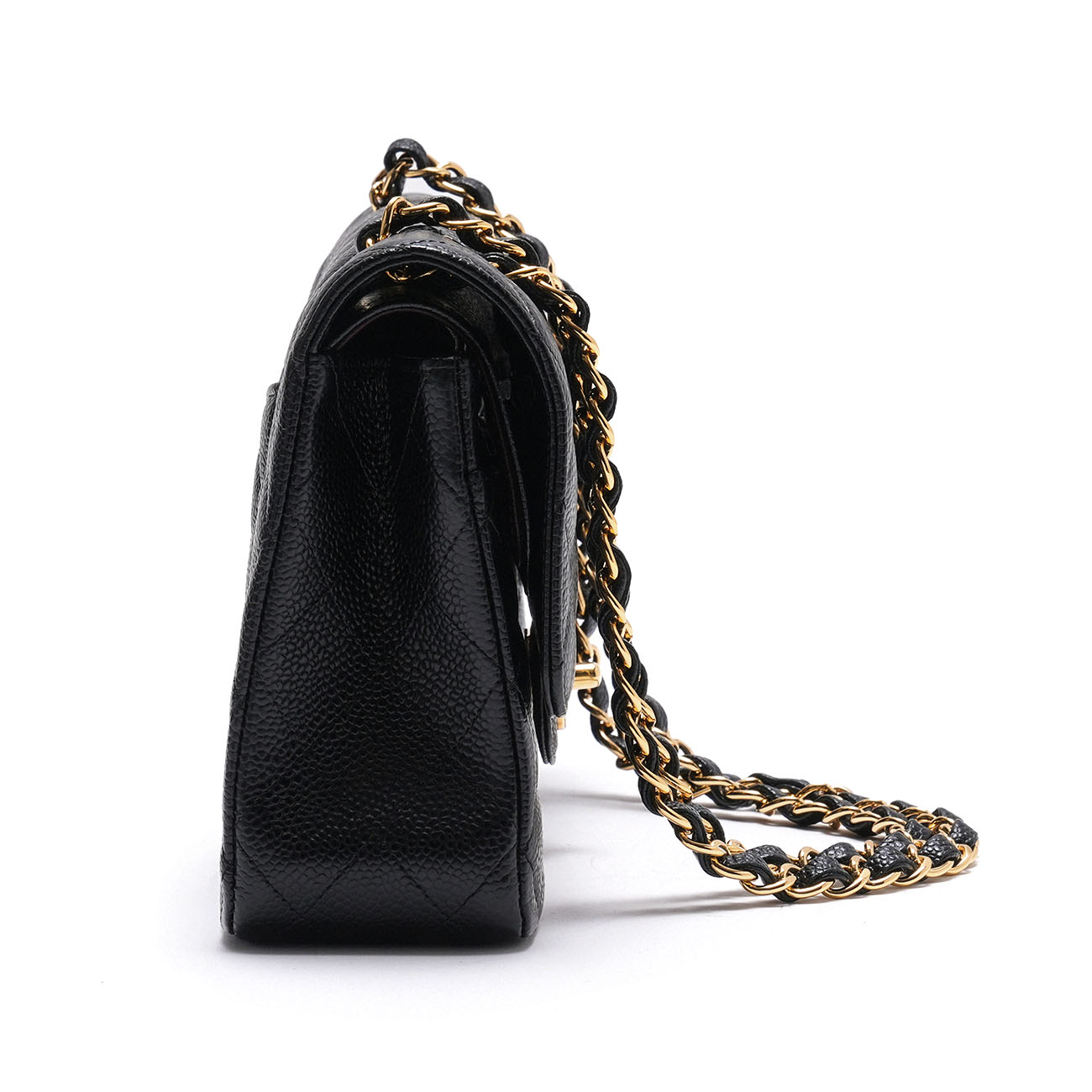 CHANEL(USED)샤넬 캐비어 클래식 미듐 플랩백