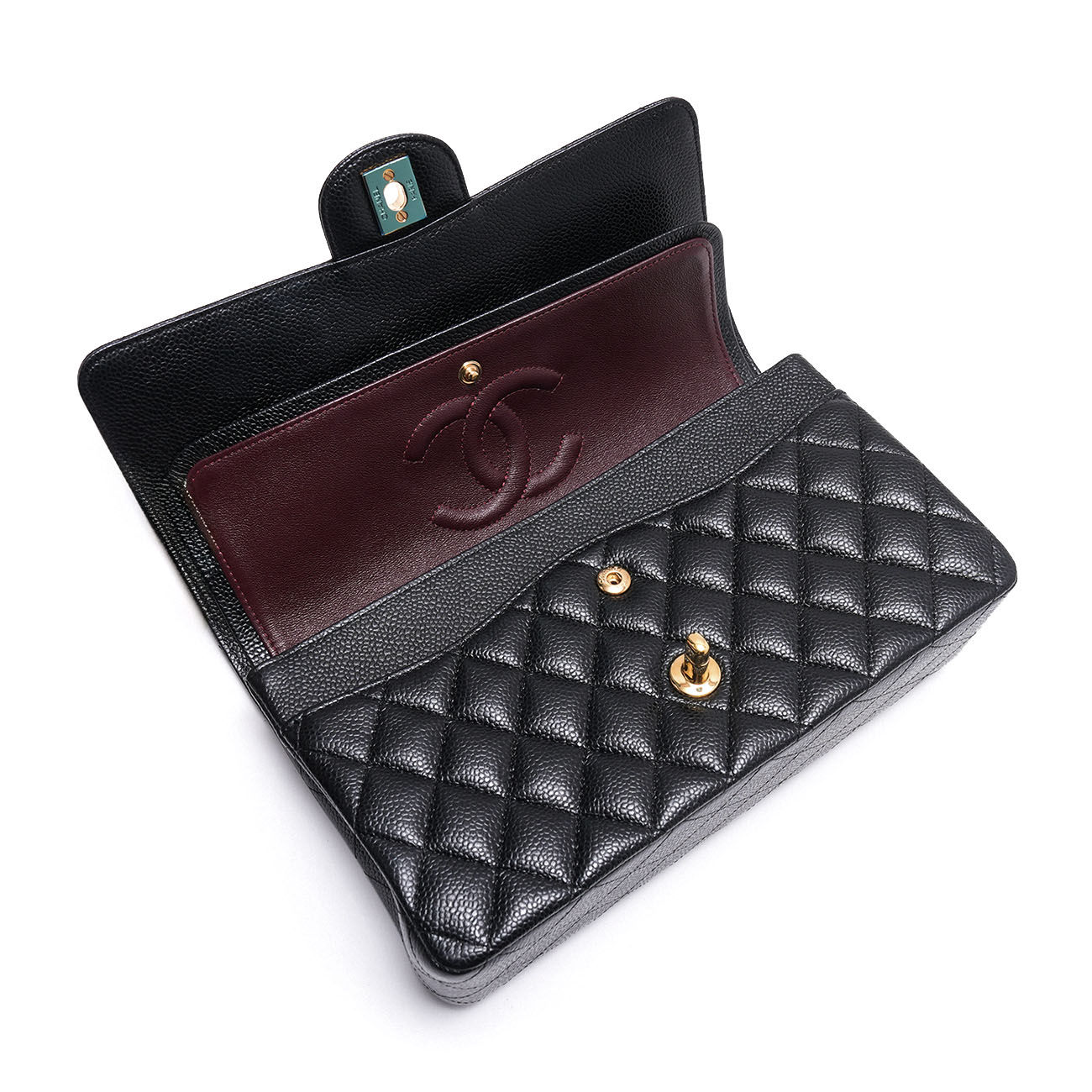 CHANEL(USED)샤넬 캐비어 클래식 미듐 플랩백