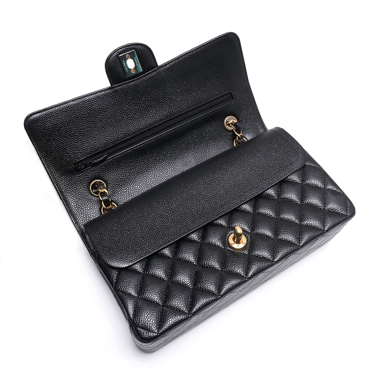 CHANEL(USED)샤넬 캐비어 클래식 미듐 플랩백