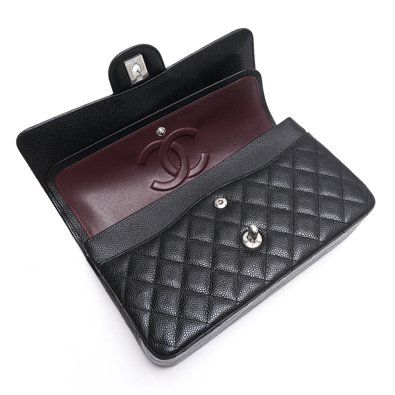 CHANEL(USED)샤넬 캐비어 클래식 미듐 플랩백