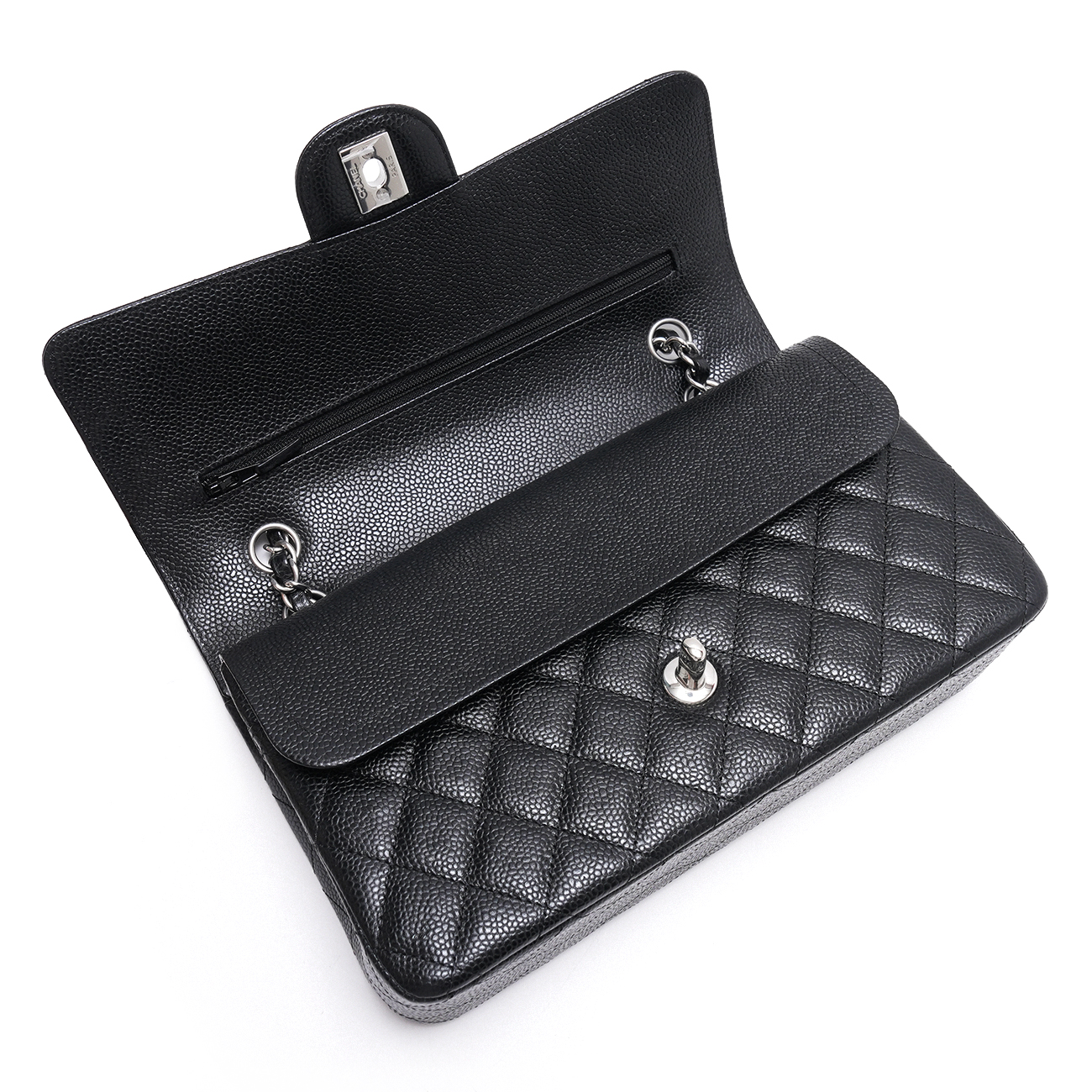 CHANEL(USED)샤넬 캐비어 클래식 미듐 플랩백