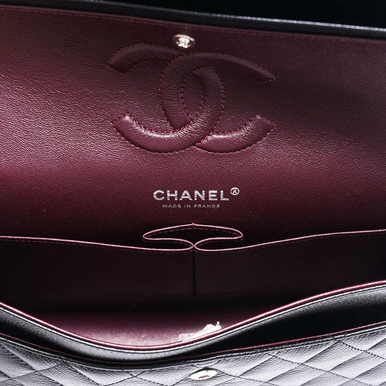 CHANEL(USED)샤넬 캐비어 클래식 미듐 플랩백