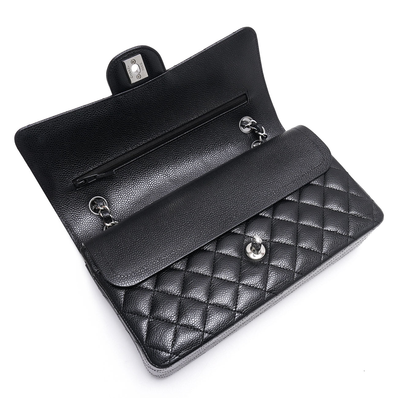 CHANEL(USED)샤넬 캐비어 클래식 미듐 플랩백