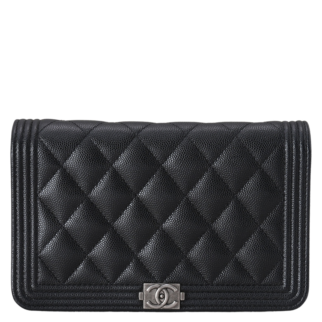 CHANEL(USED)샤넬 캐비어 보이샤넬 WOC
