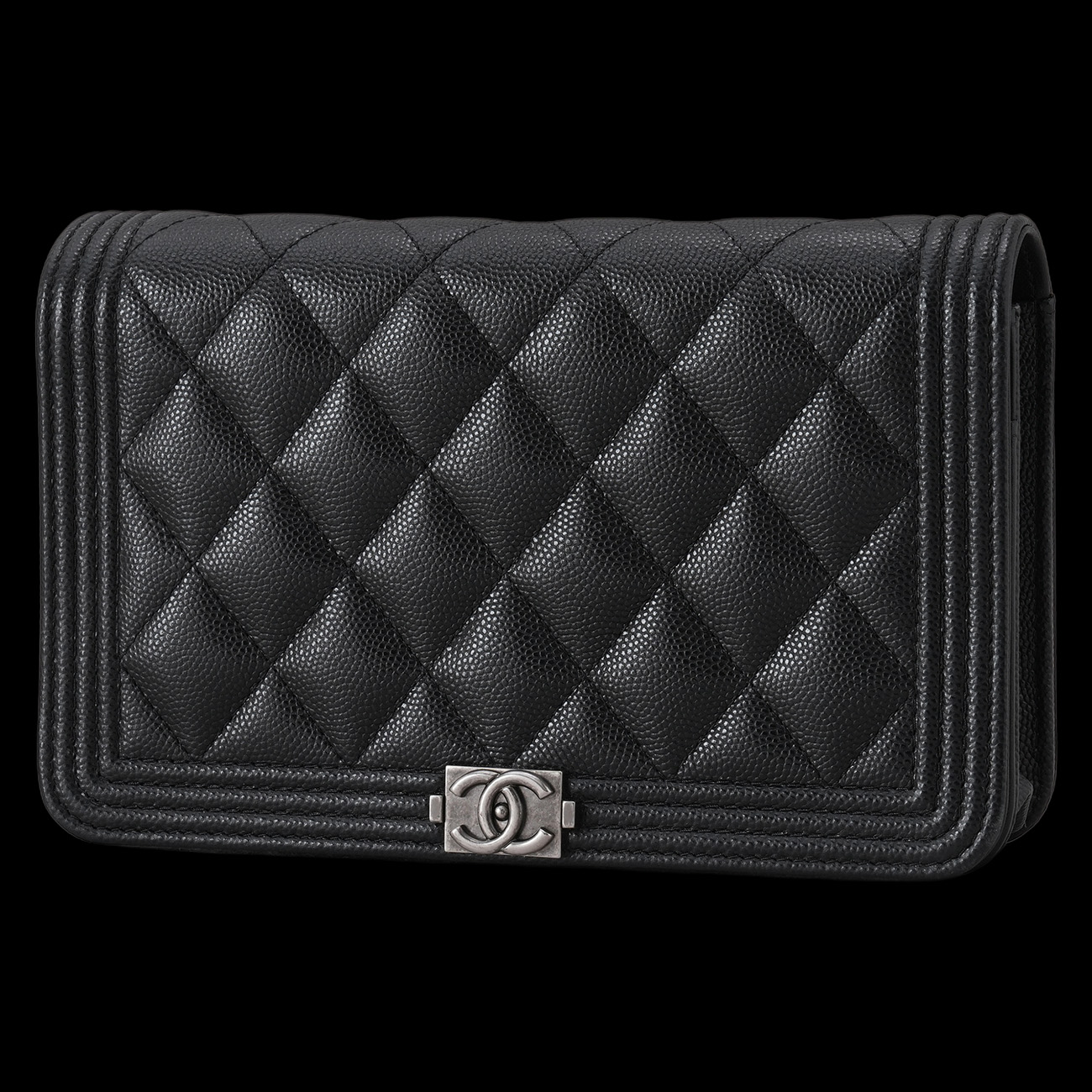 CHANEL(USED)샤넬 캐비어 보이샤넬 WOC