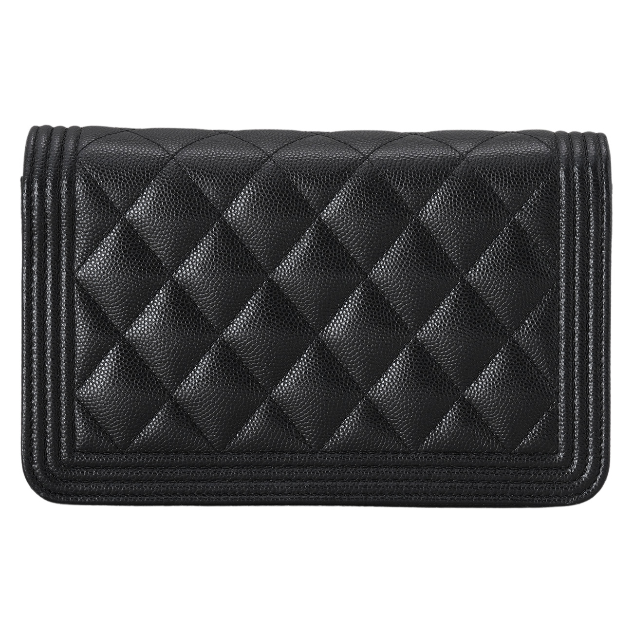 CHANEL(USED)샤넬 캐비어 보이샤넬 WOC