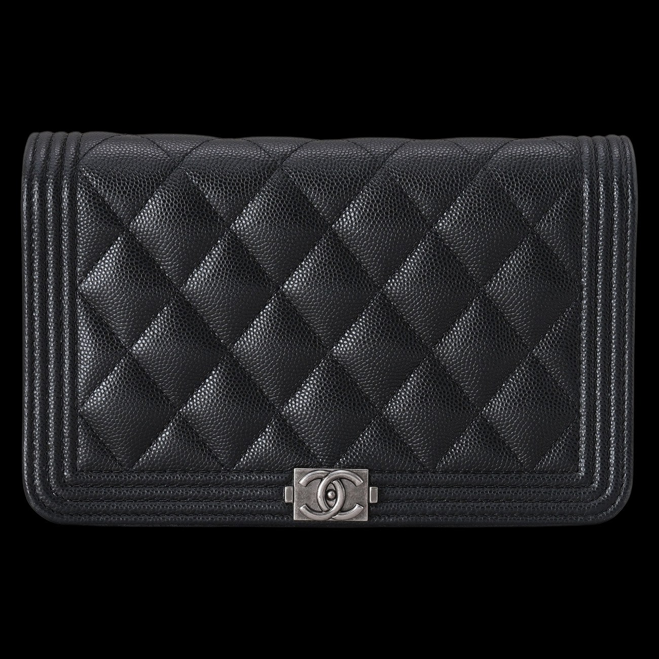 CHANEL(USED)샤넬 캐비어 보이샤넬 WOC