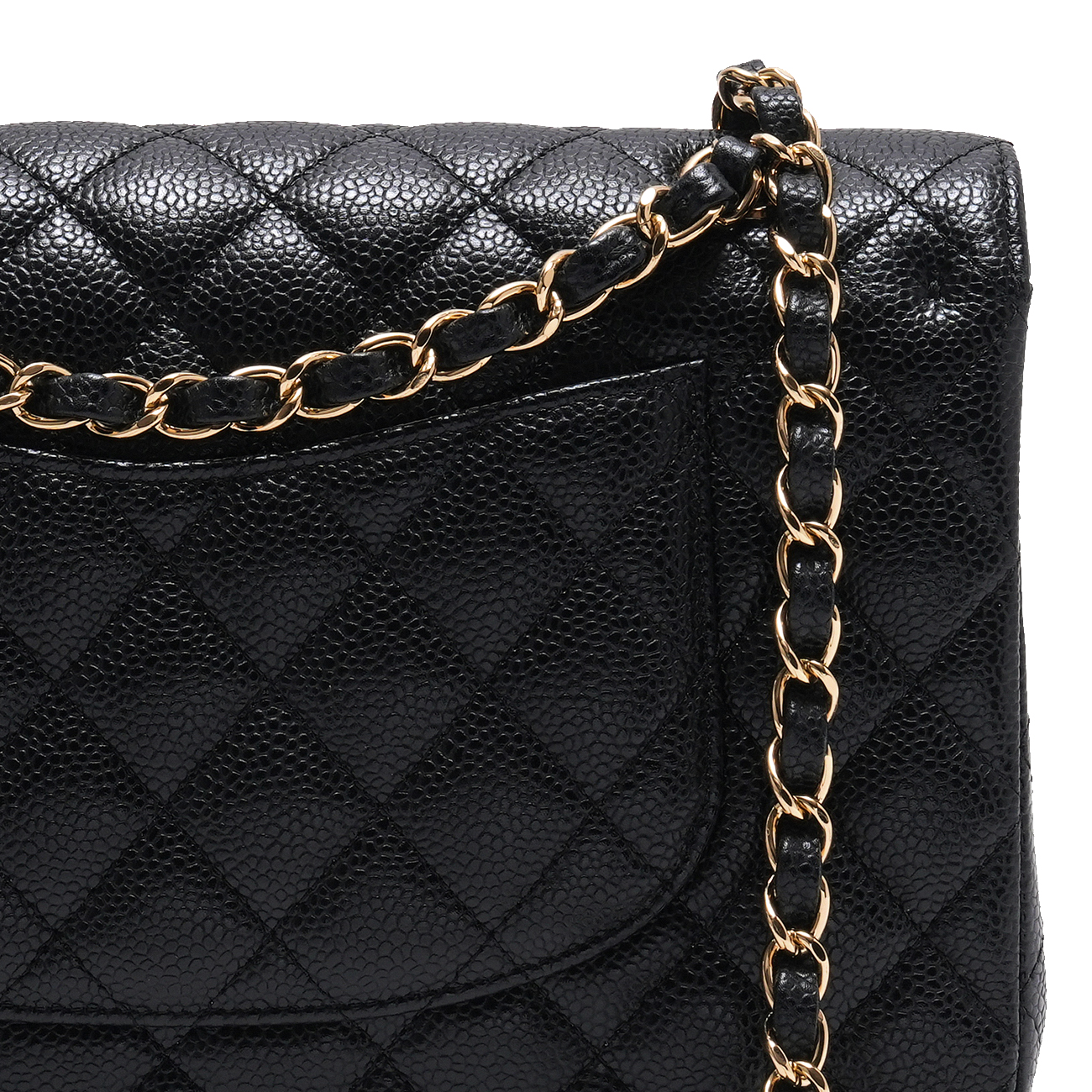 CHANEL(USED)샤넬 캐비어 클래식 미듐 플랩백