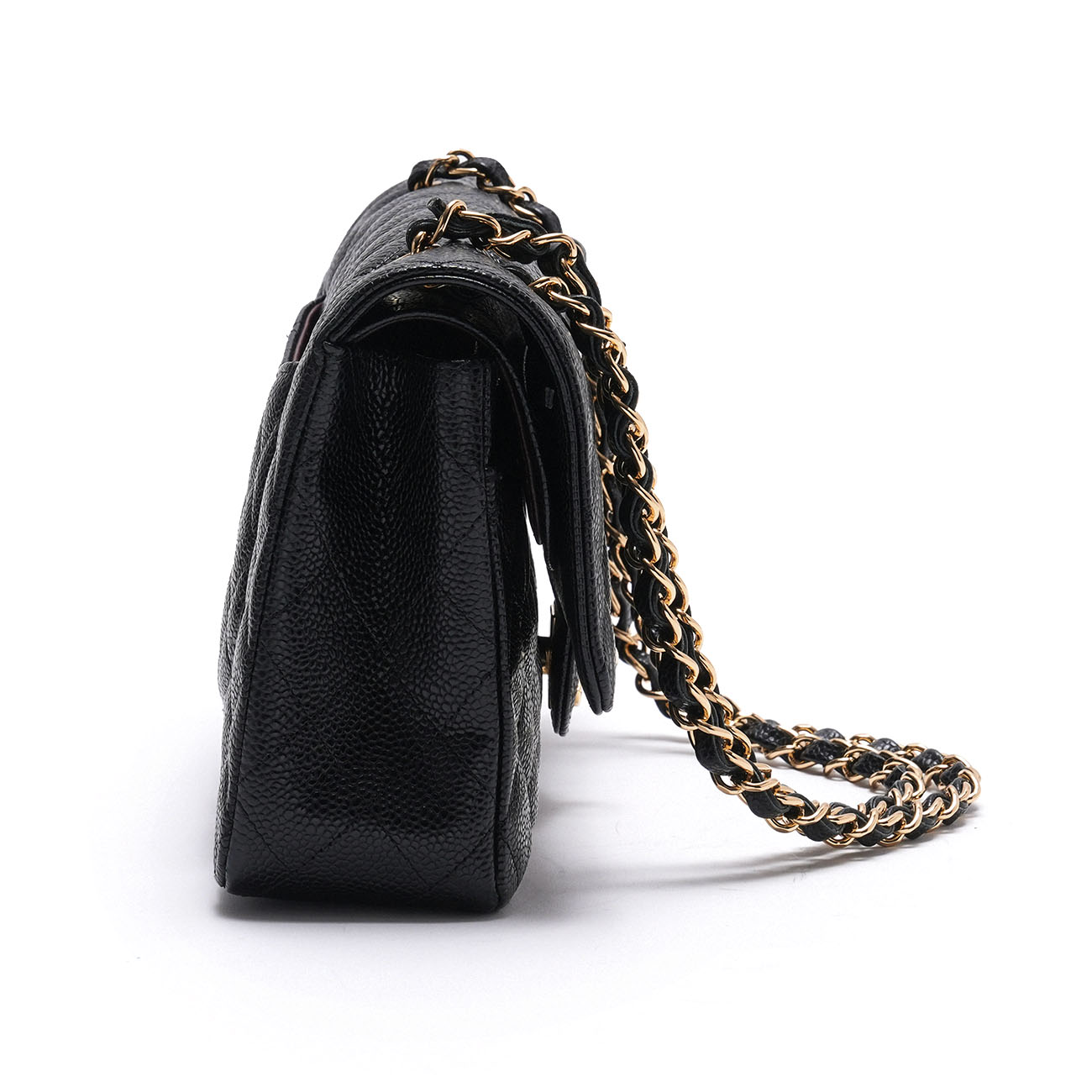 CHANEL(USED)샤넬 캐비어 클래식 미듐 플랩백