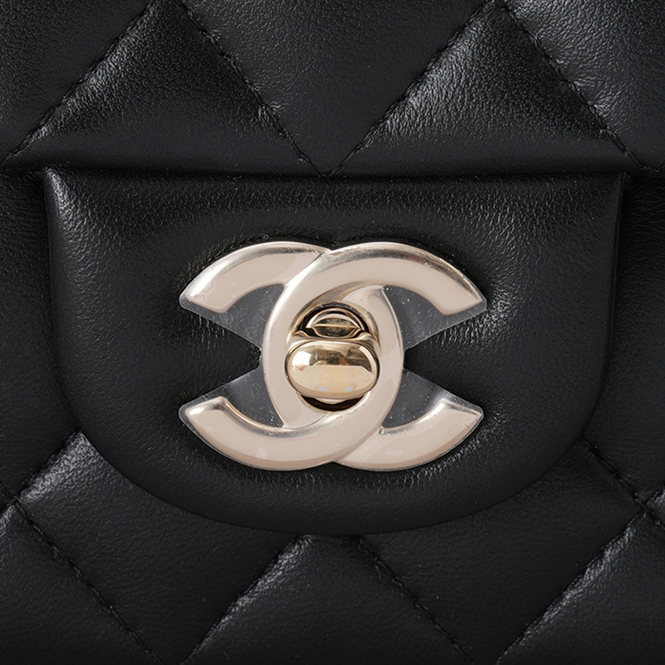 CHANEL(USED)샤넬 캐비어 클래식 뉴미니 탑핸들