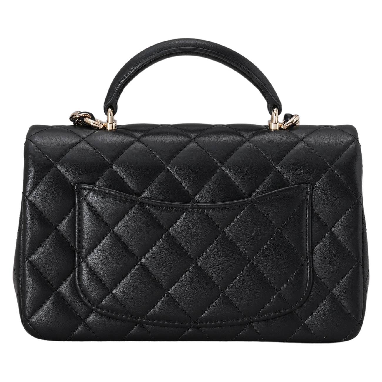 CHANEL(USED)샤넬 캐비어 클래식 뉴미니 탑핸들