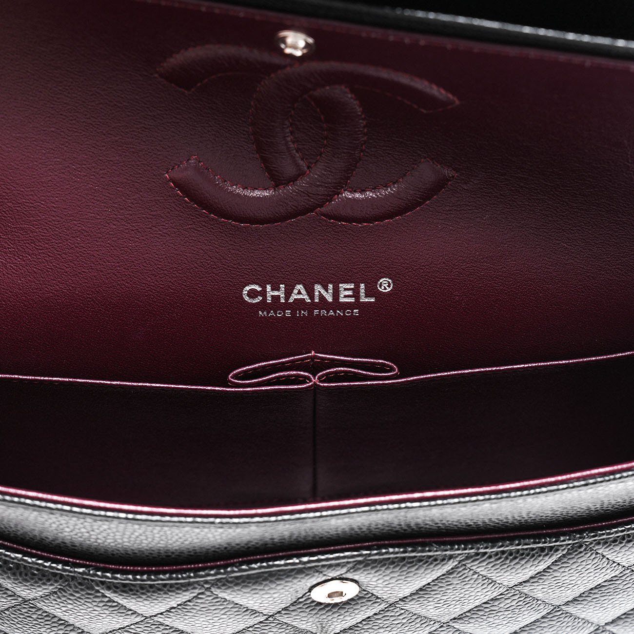 CHANEL(USED)샤넬 캐비어 클래식 미듐 플랩백
