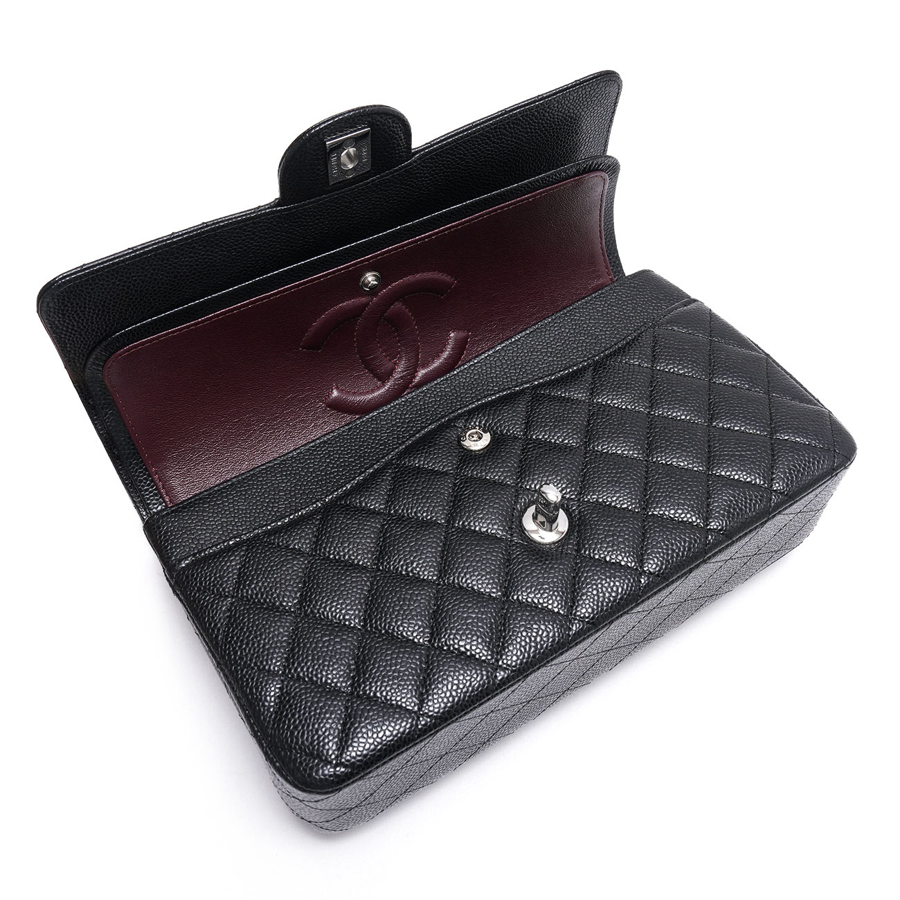 CHANEL(USED)샤넬 캐비어 클래식 미듐 플랩백