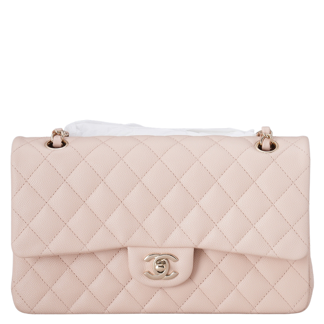 CHANEL(USED)샤넬 캐비어 클래식 미듐 플랩백