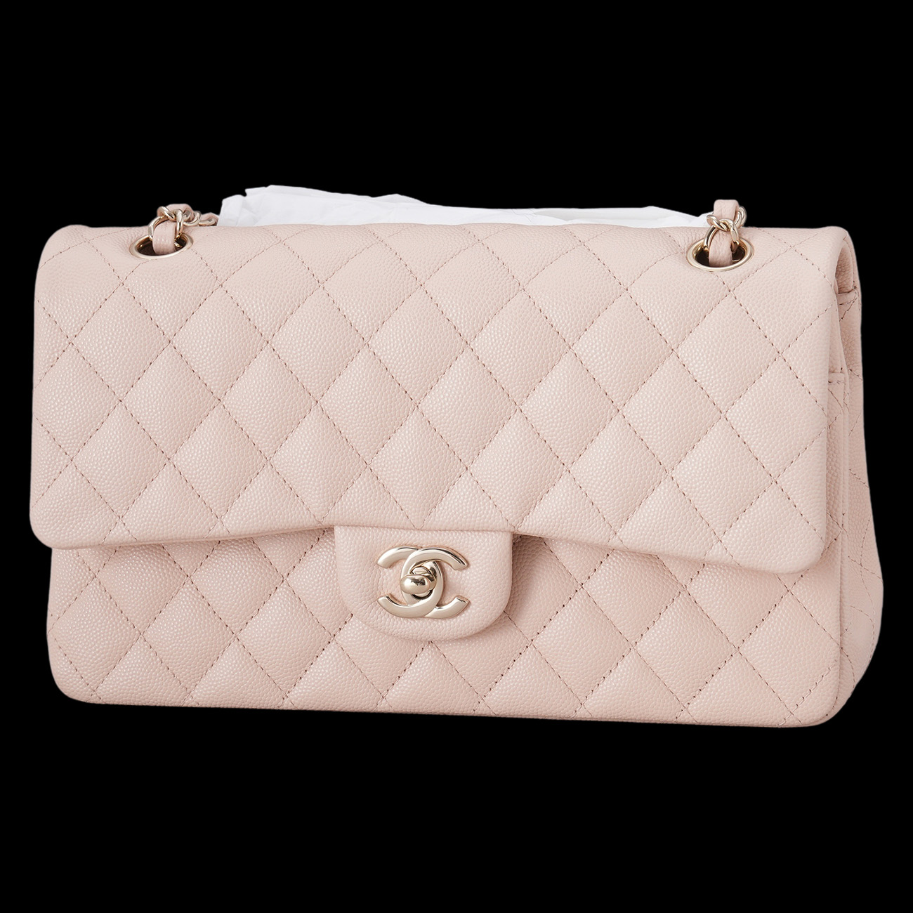 CHANEL(USED)샤넬 캐비어 클래식 미듐 플랩백