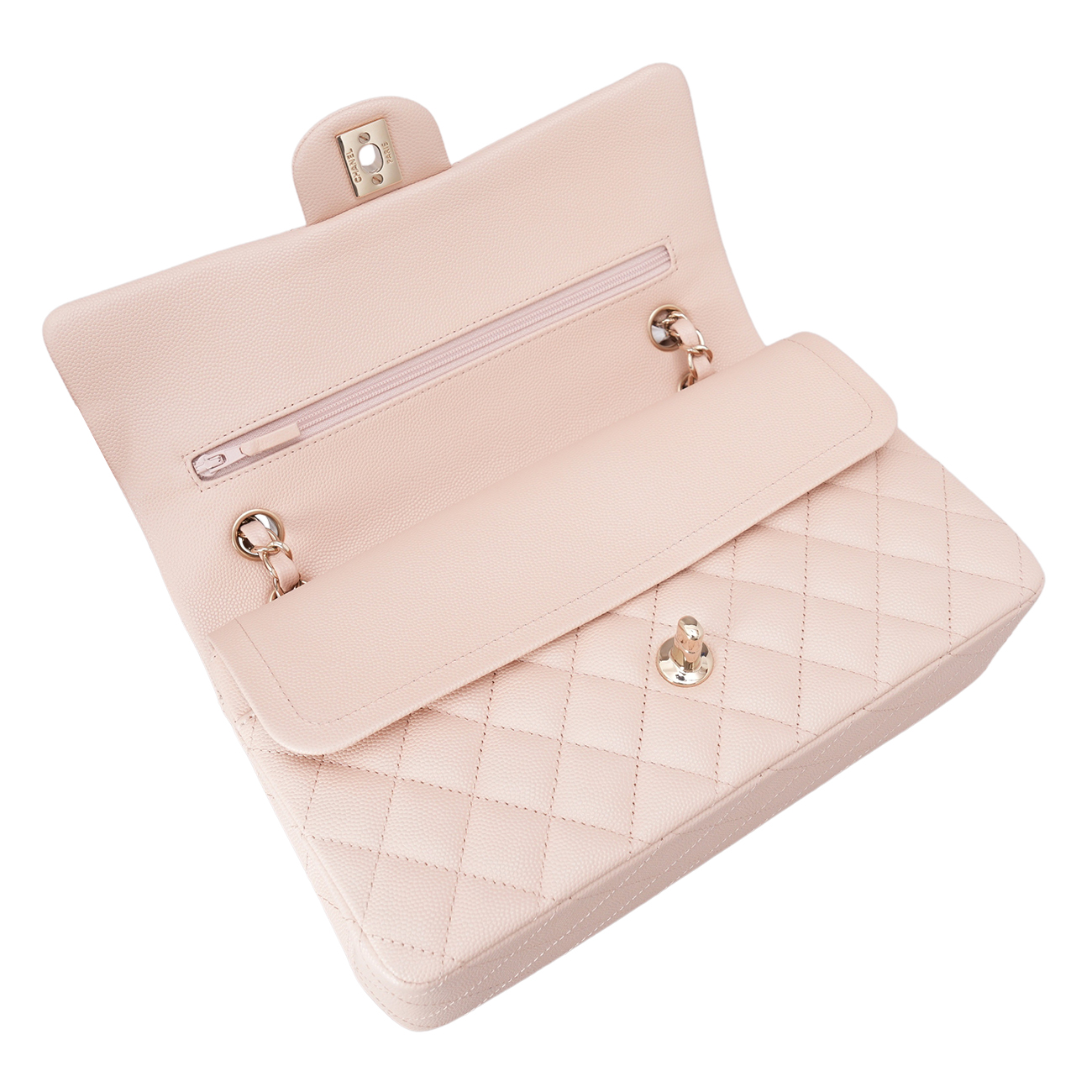 CHANEL(USED)샤넬 캐비어 클래식 미듐 플랩백
