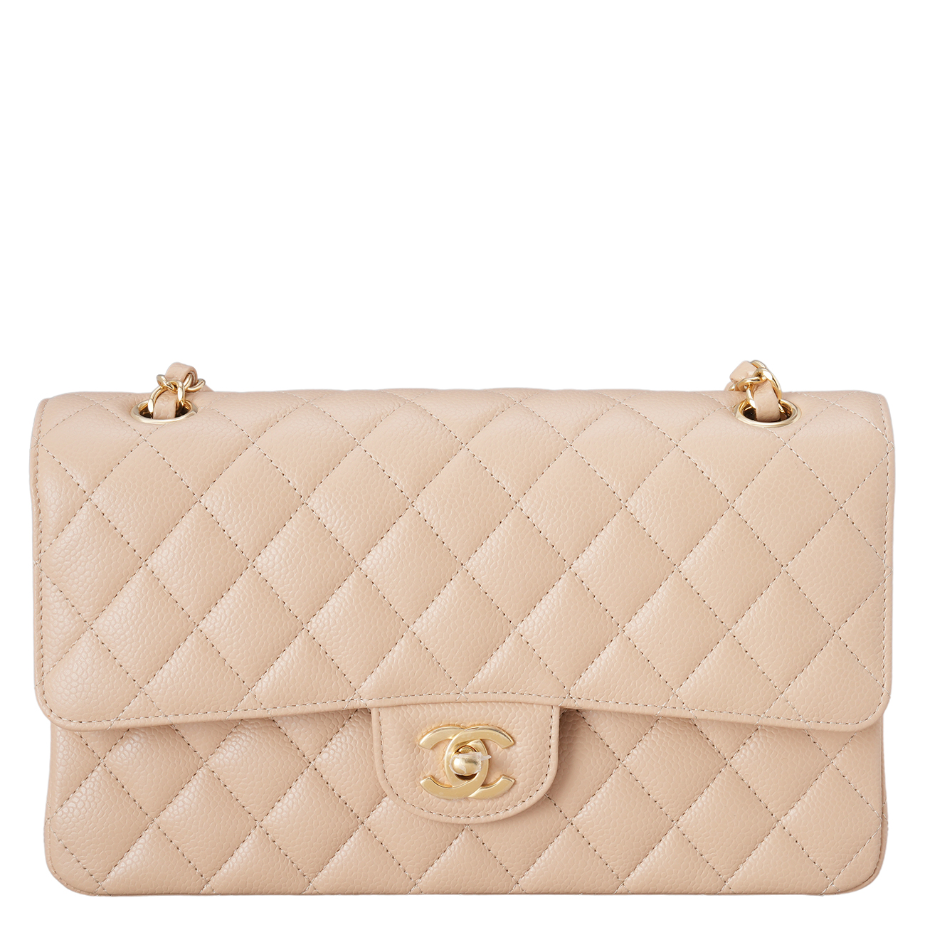 CHANEL(USED)샤넬 캐비어 클래식 미듐 플랩백