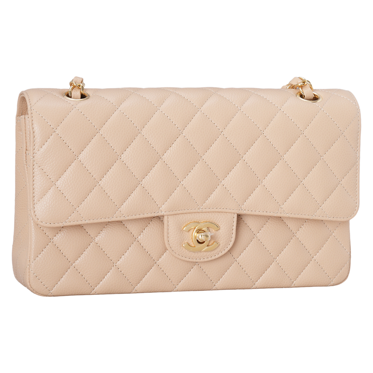 CHANEL(USED)샤넬 캐비어 클래식 미듐 플랩백