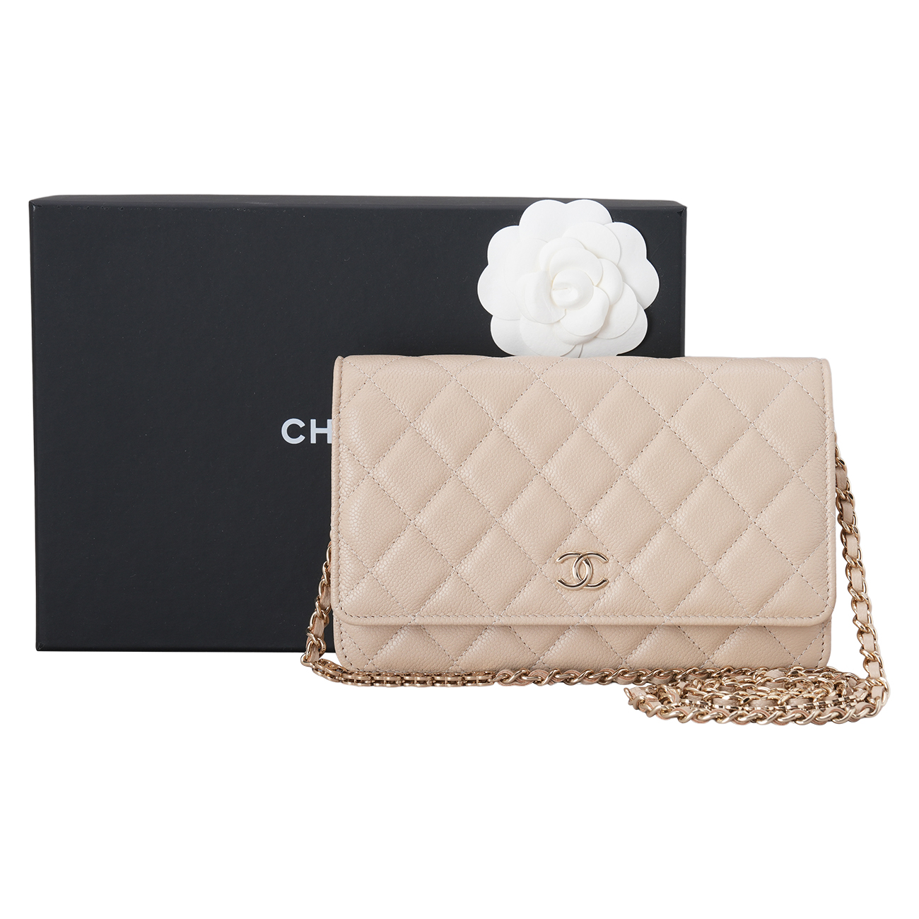 CHANEL(USED)샤넬 CC로고 스트랩 클래식 WOC