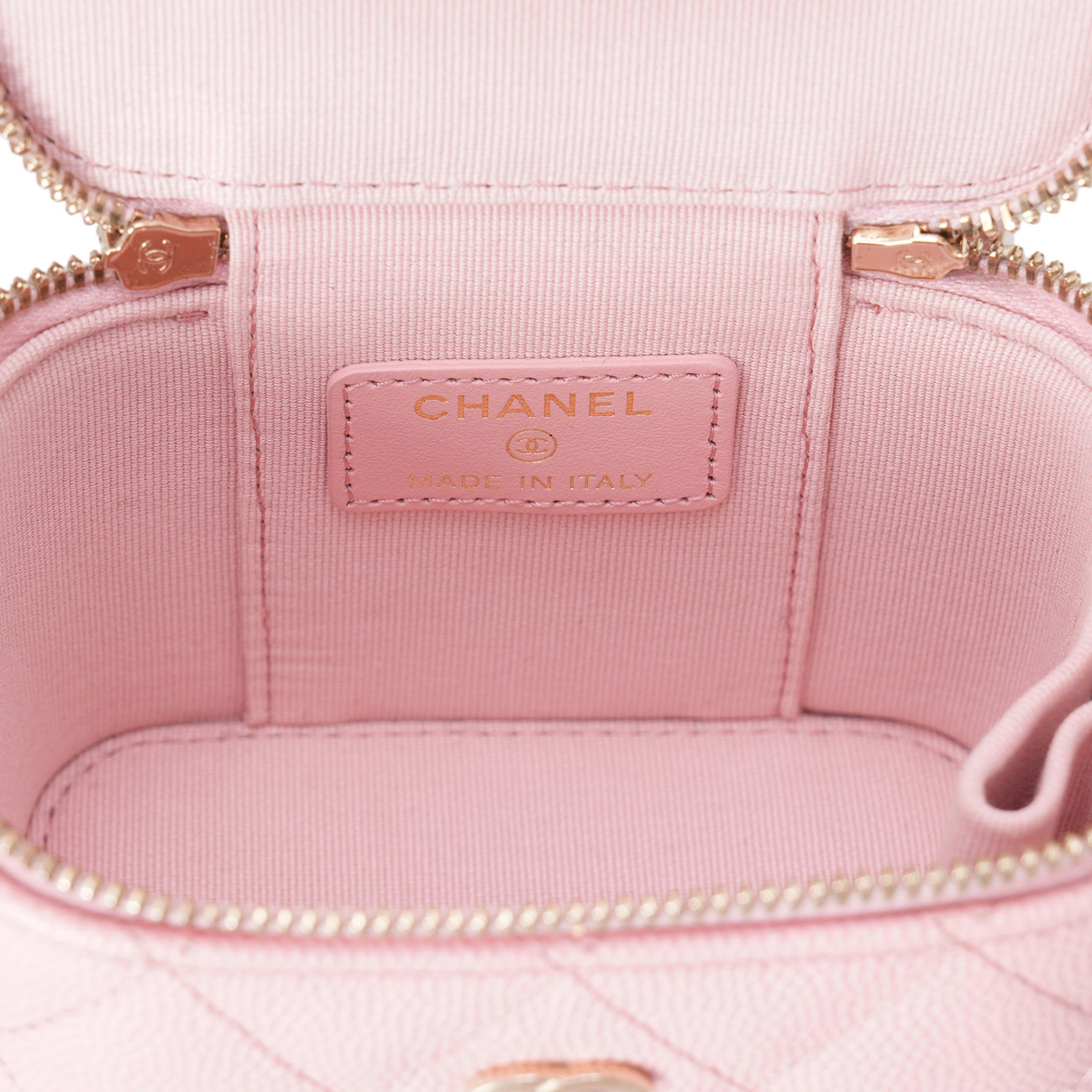 CHANEL(USED)샤넬 캐비어 베니티 미니 체인 크로스백