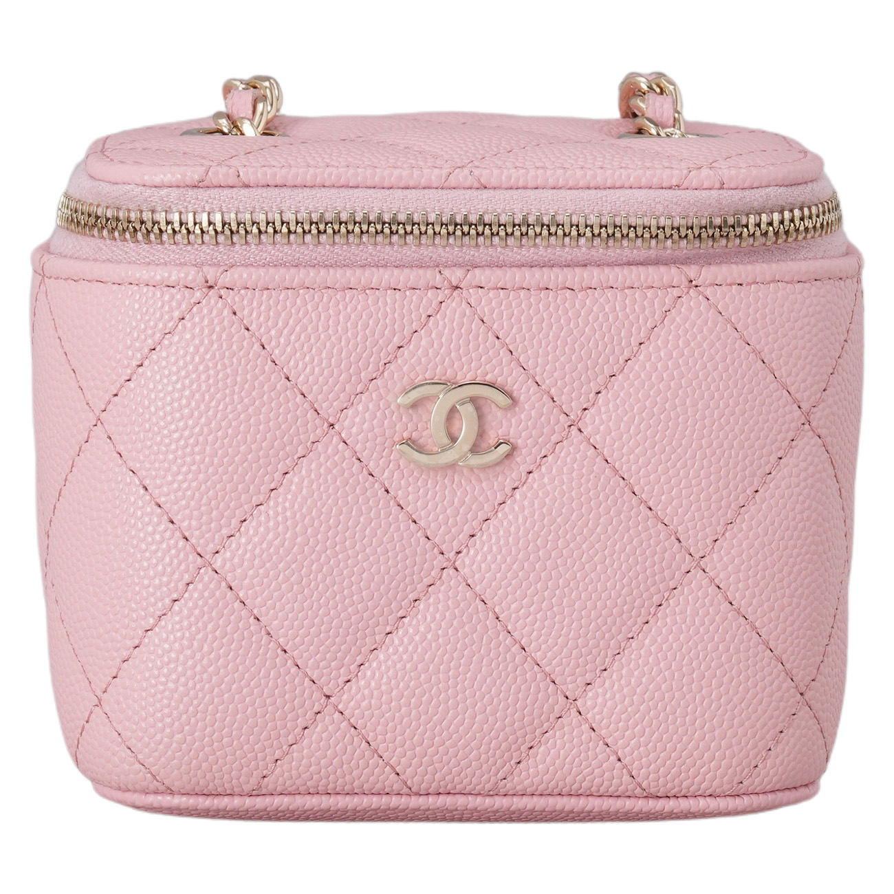 CHANEL(USED)샤넬 캐비어 베니티 미니 체인 크로스백