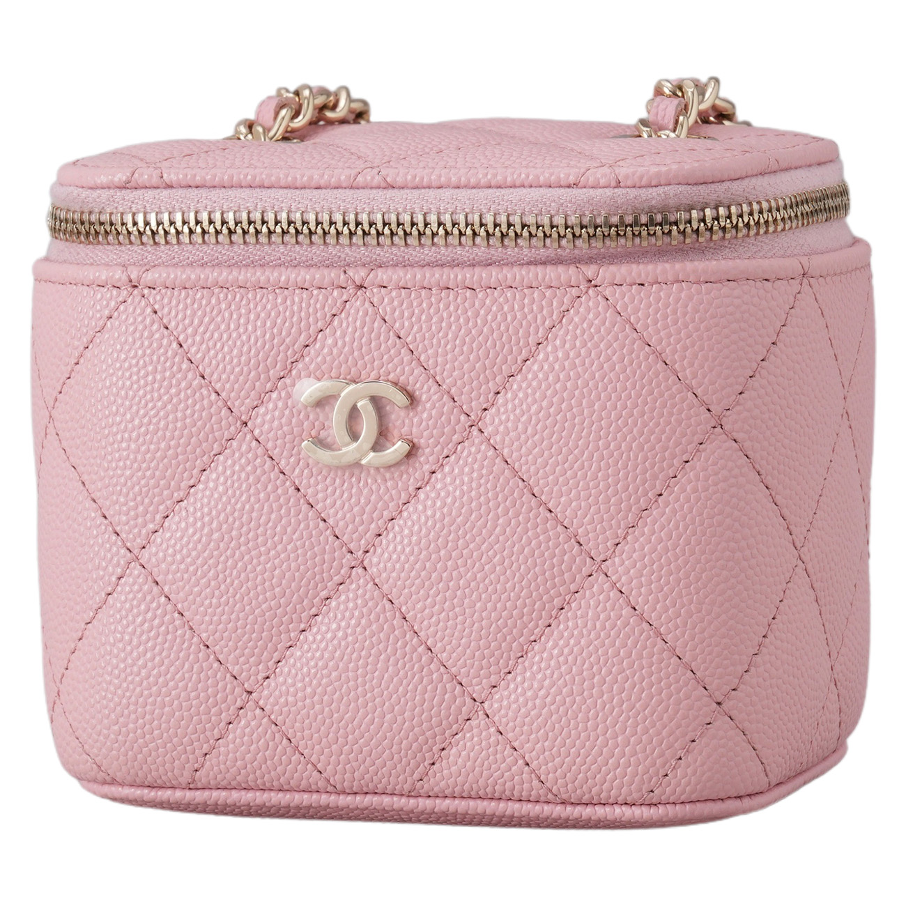CHANEL(USED)샤넬 캐비어 베니티 미니 체인 크로스백