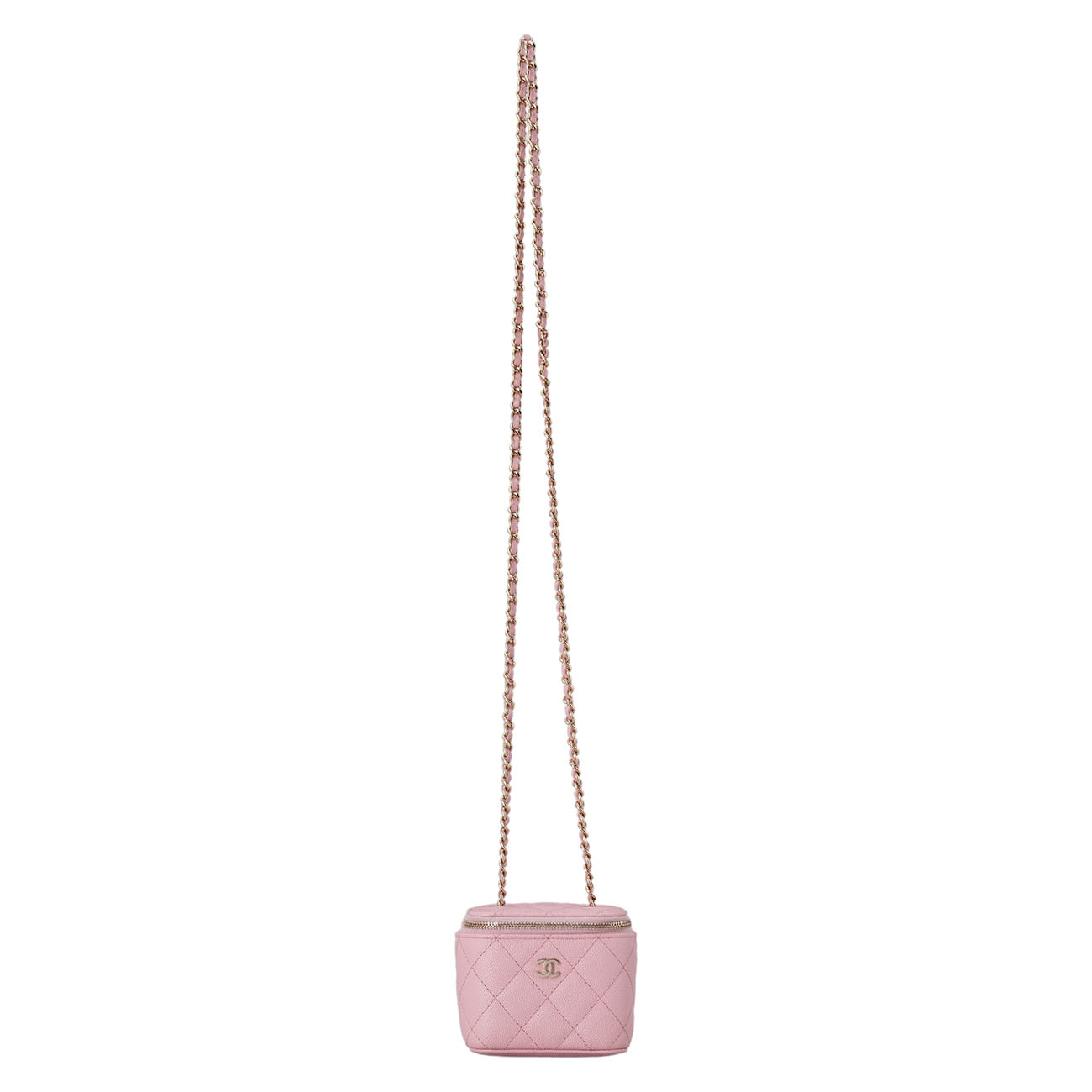 CHANEL(USED)샤넬 캐비어 베니티 미니 체인 크로스백