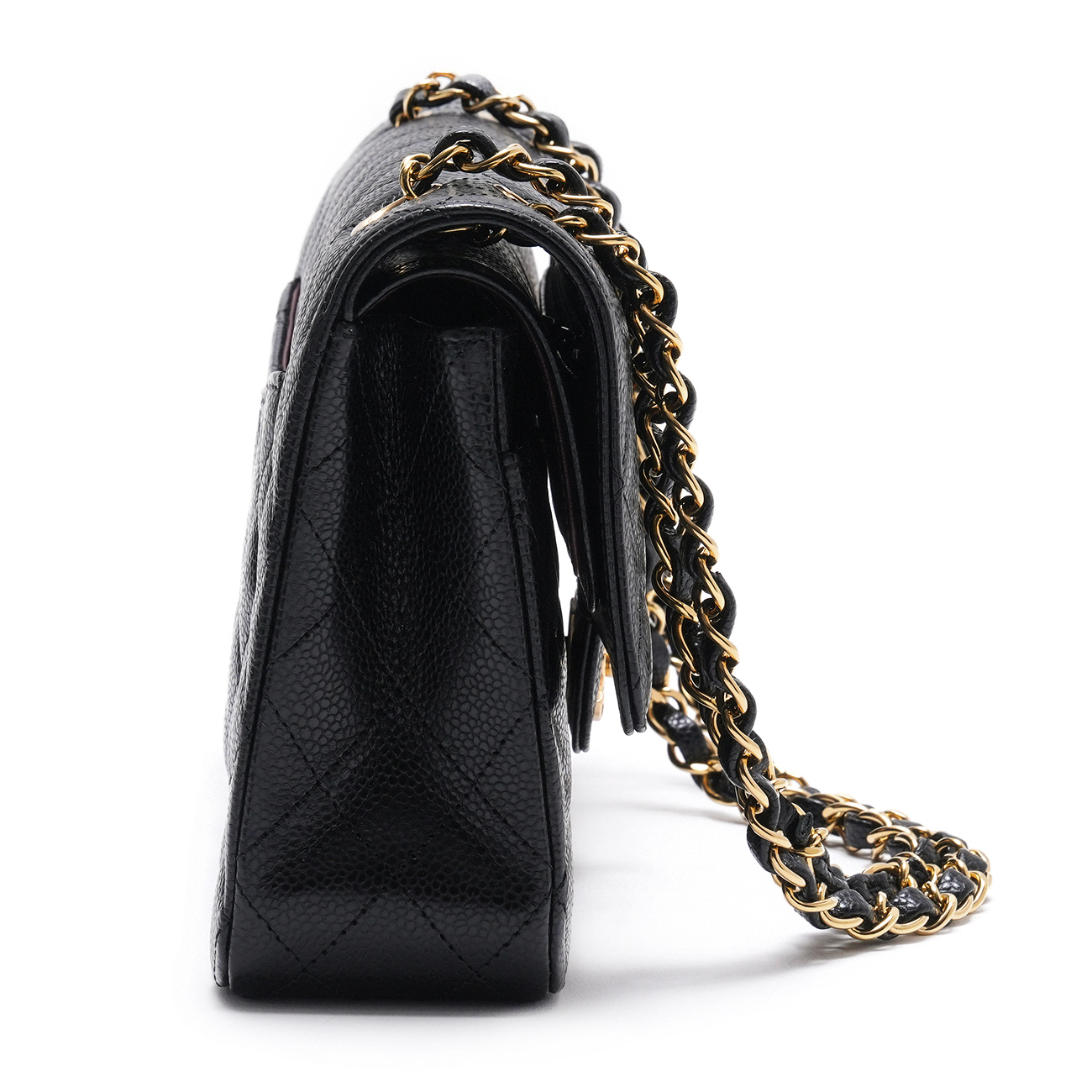 CHANEL(USED)샤넬 캐비어 클래식 미듐 플랩백