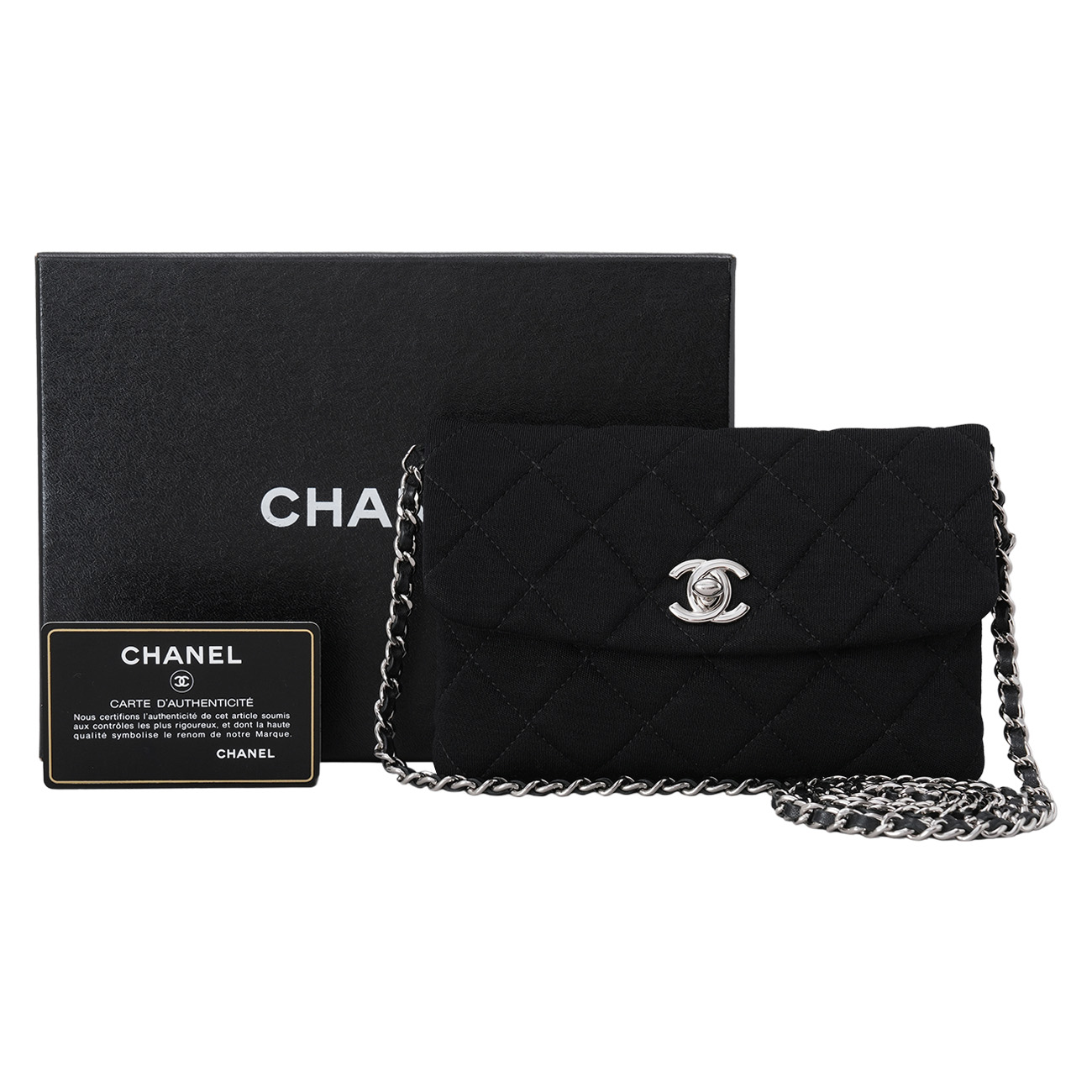 CHANEL(USED)샤넬 저지 WOC