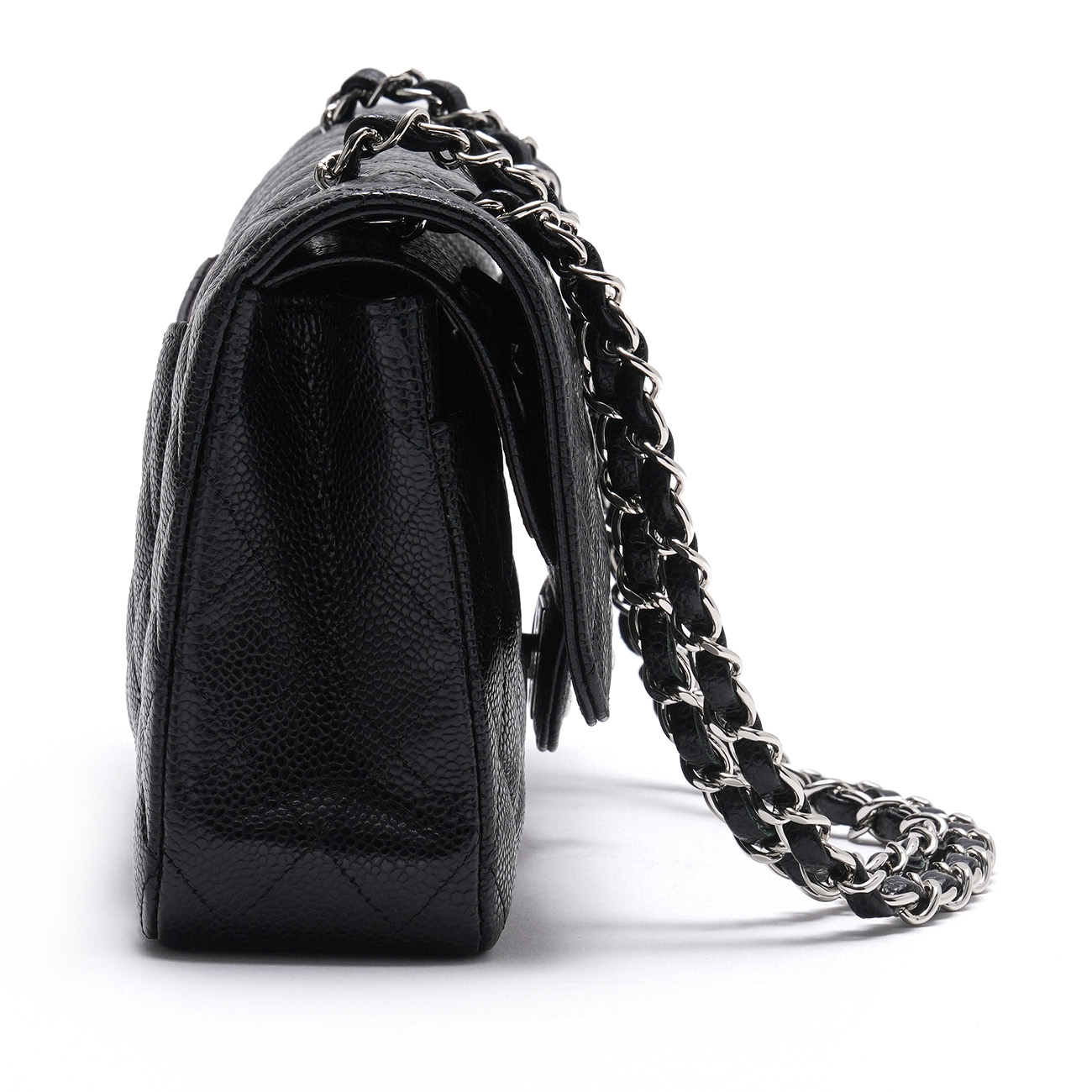 CHANEL(USED)샤넬 캐비어 클래식 미듐 플랩백