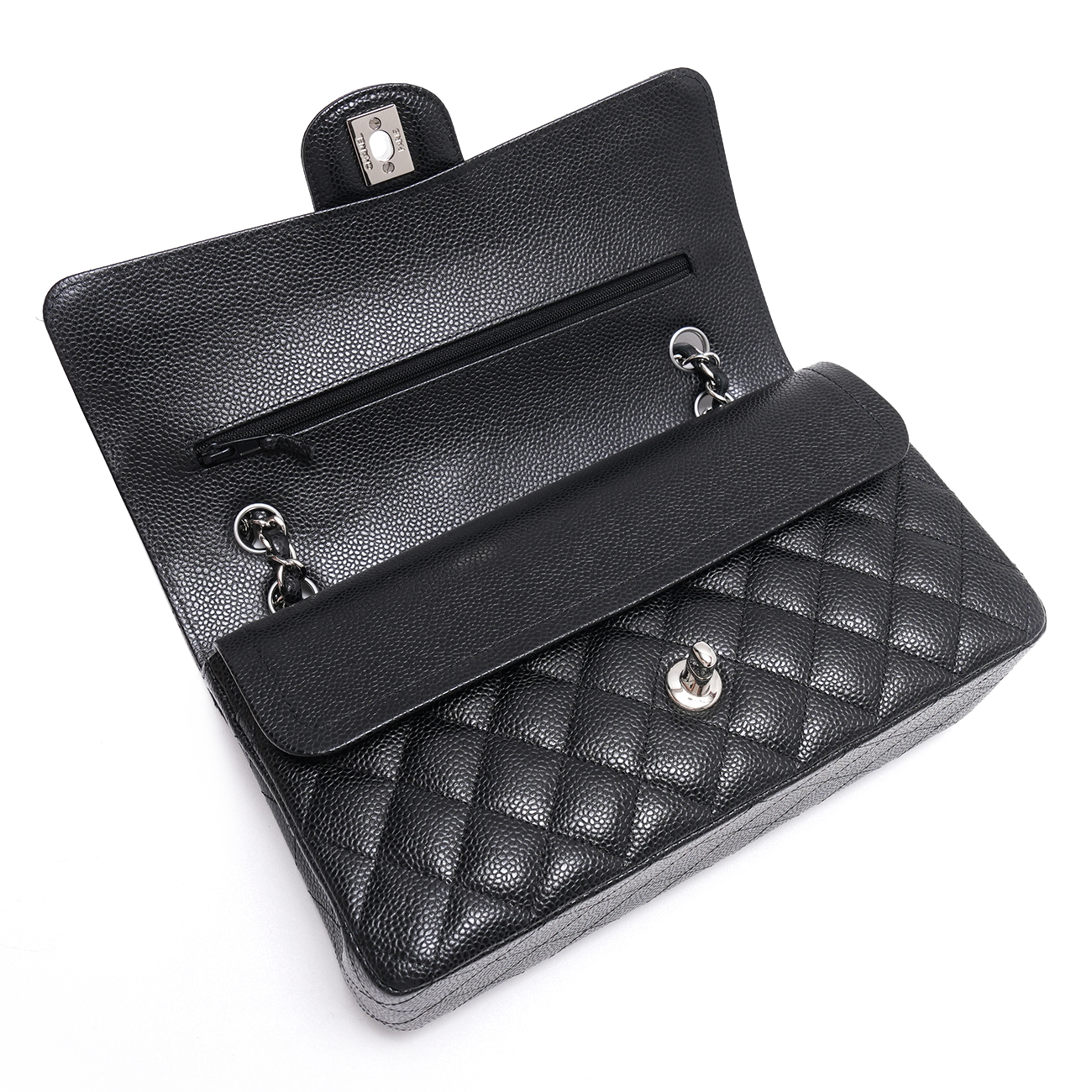CHANEL(USED)샤넬 캐비어 클래식 미듐 플랩백