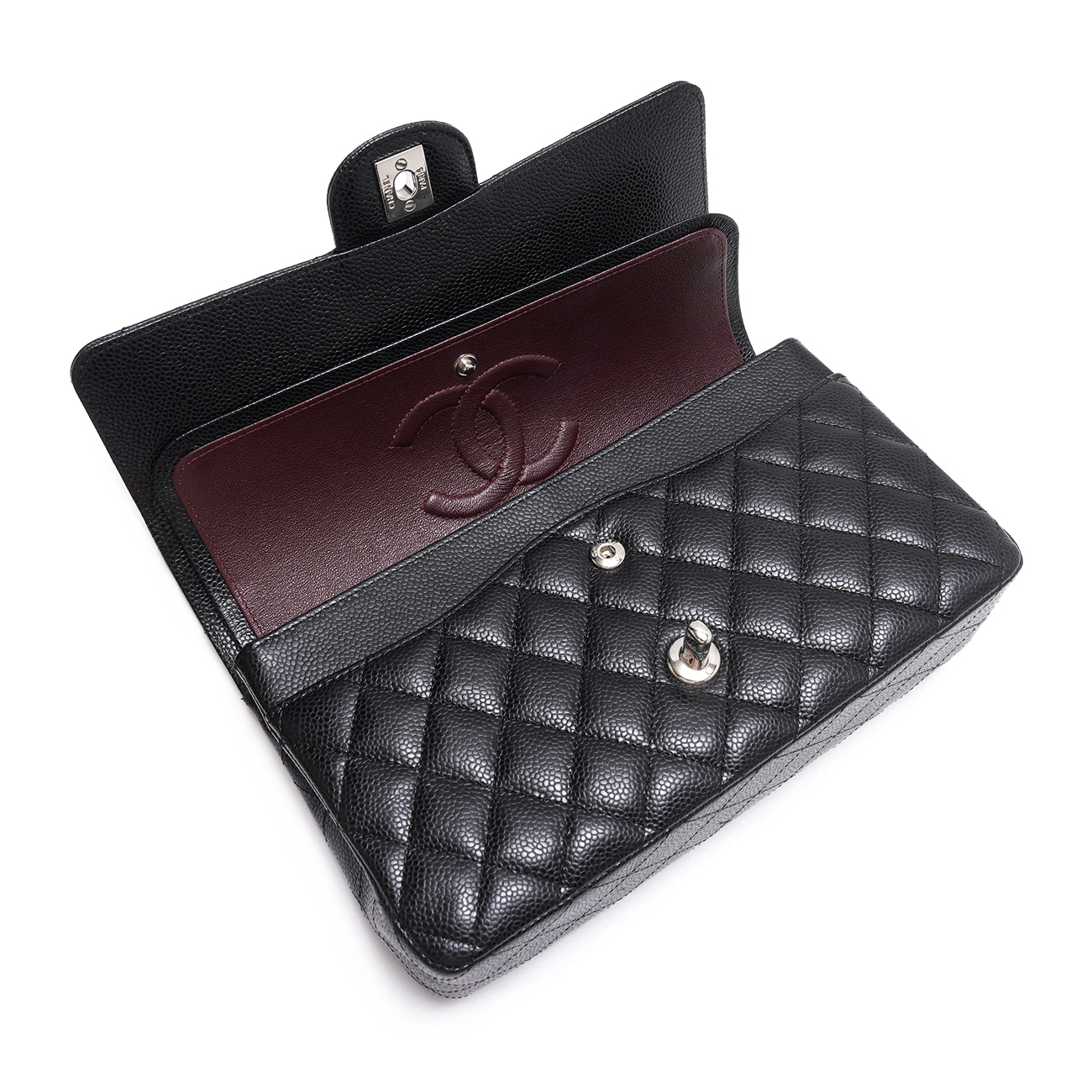 CHANEL(USED)샤넬 캐비어 클래식 미듐 플랩백