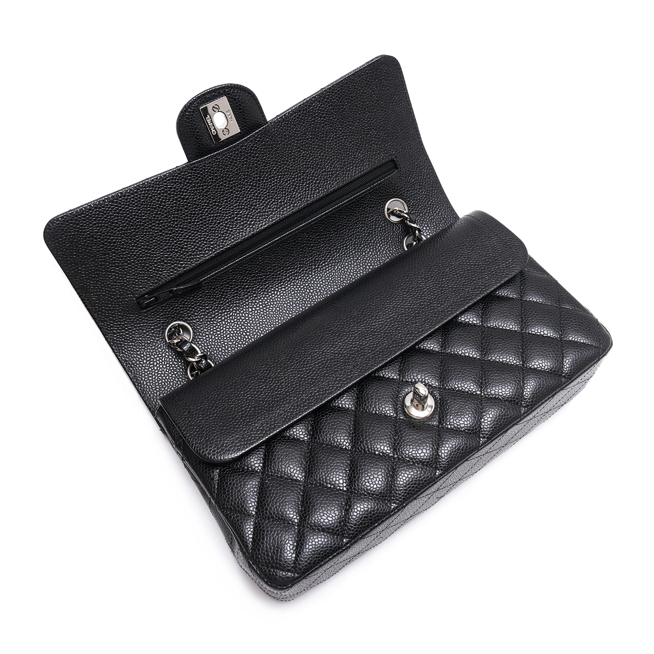 CHANEL(USED)샤넬 캐비어 클래식 미듐 플랩백