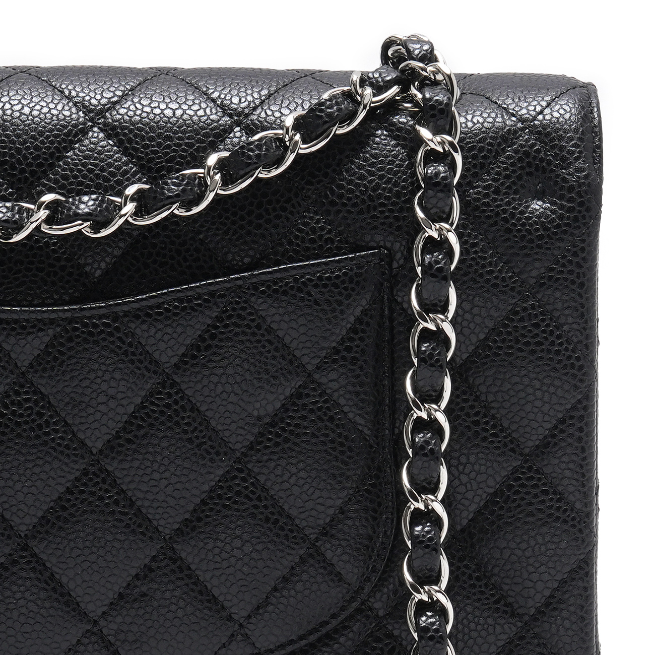 CHANEL(USED)샤넬 캐비어 클래식 미듐 플랩백