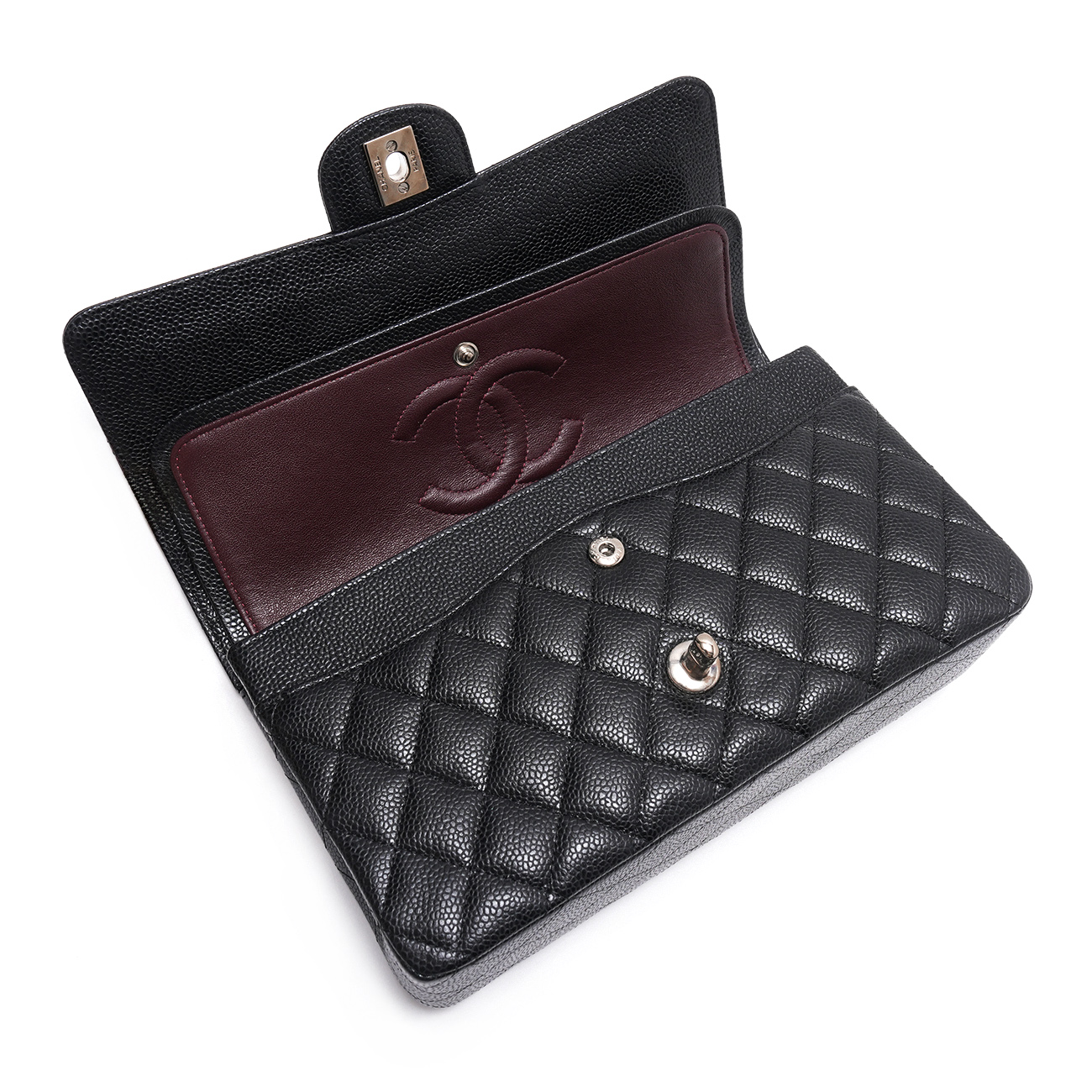 CHANEL(USED)샤넬 캐비어 클래식 미듐 플랩백