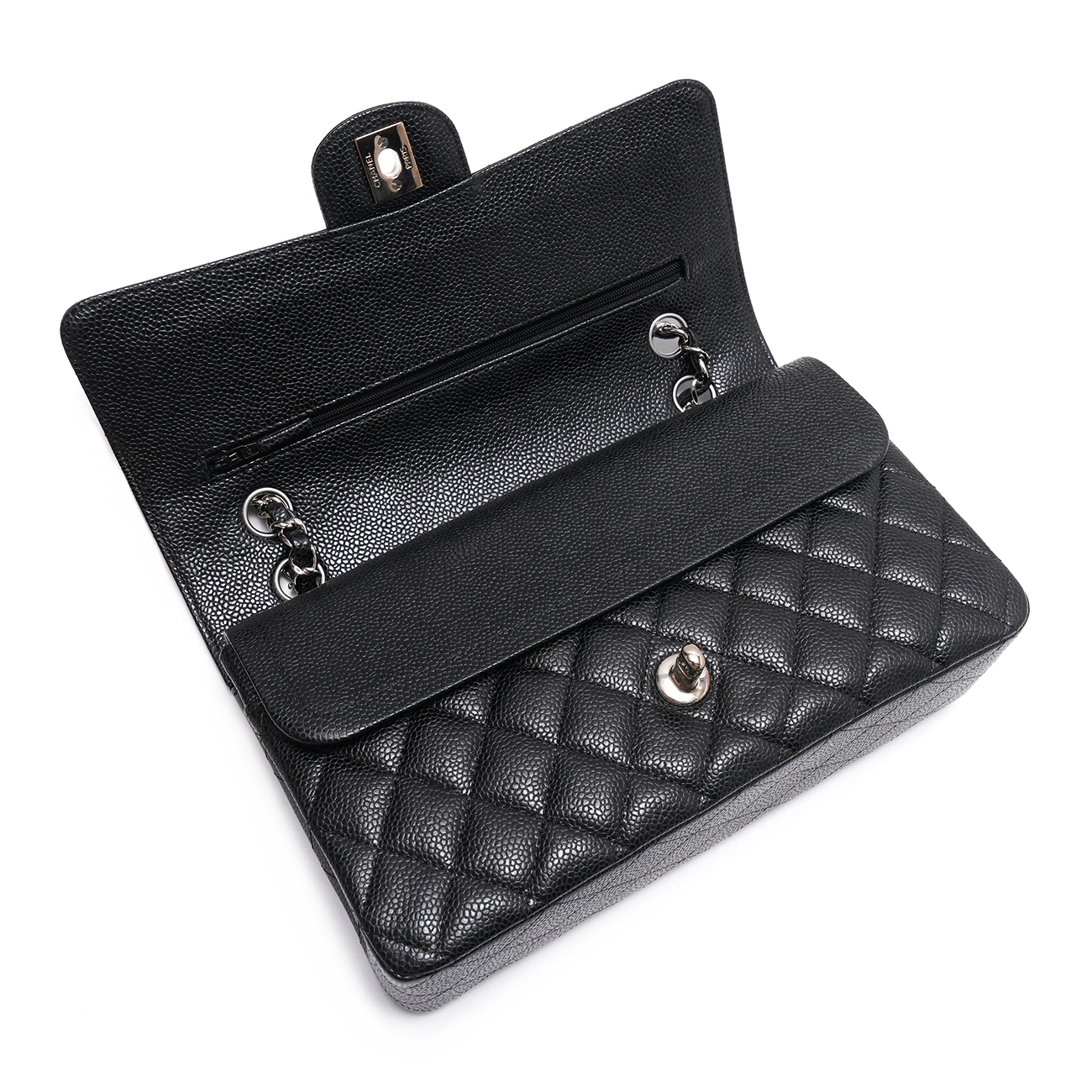 CHANEL(USED)샤넬 캐비어 클래식 미듐 플랩백
