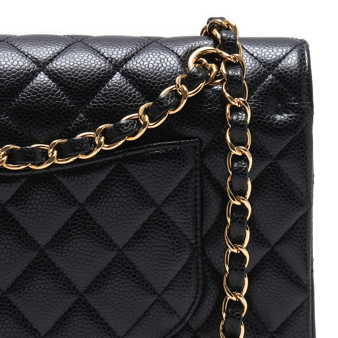 CHANEL(USED)샤넬 캐비어 클래식 미듐 플랩백