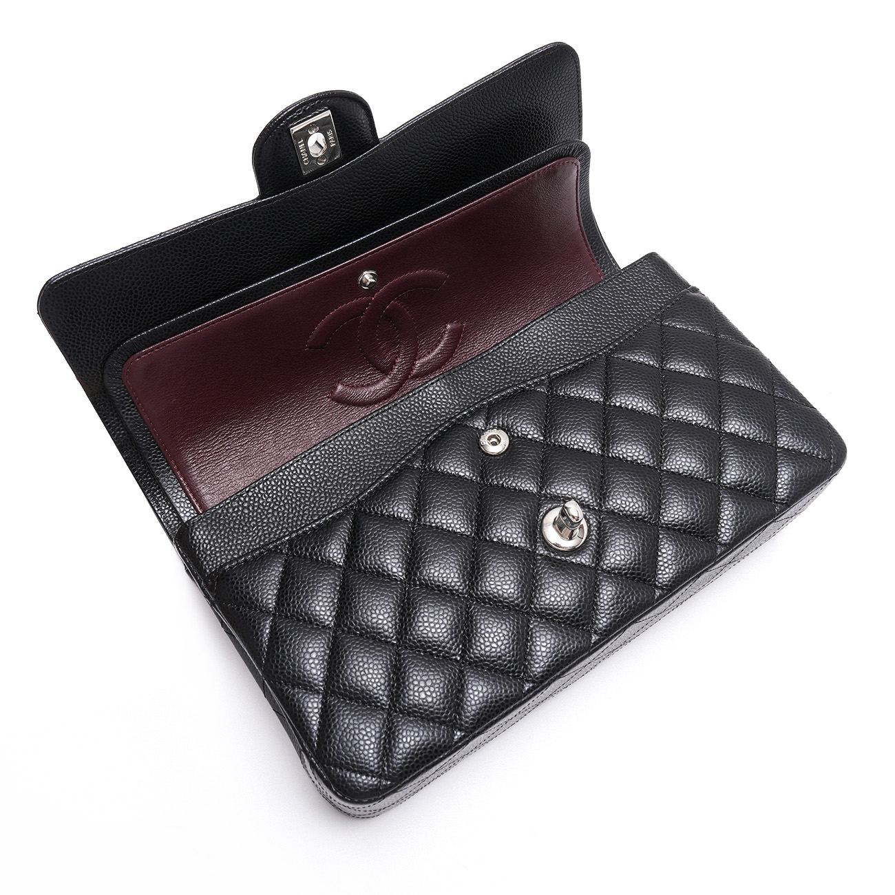 CHANEL(USED)샤넬 캐비어 클래식 미듐 플랩백