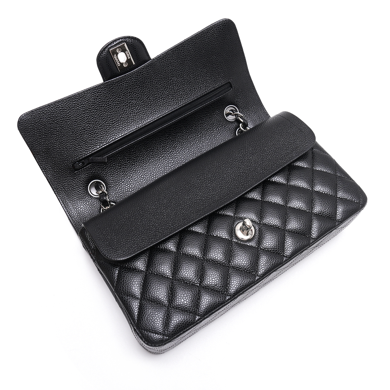 CHANEL(USED)샤넬 캐비어 클래식 미듐 플랩백