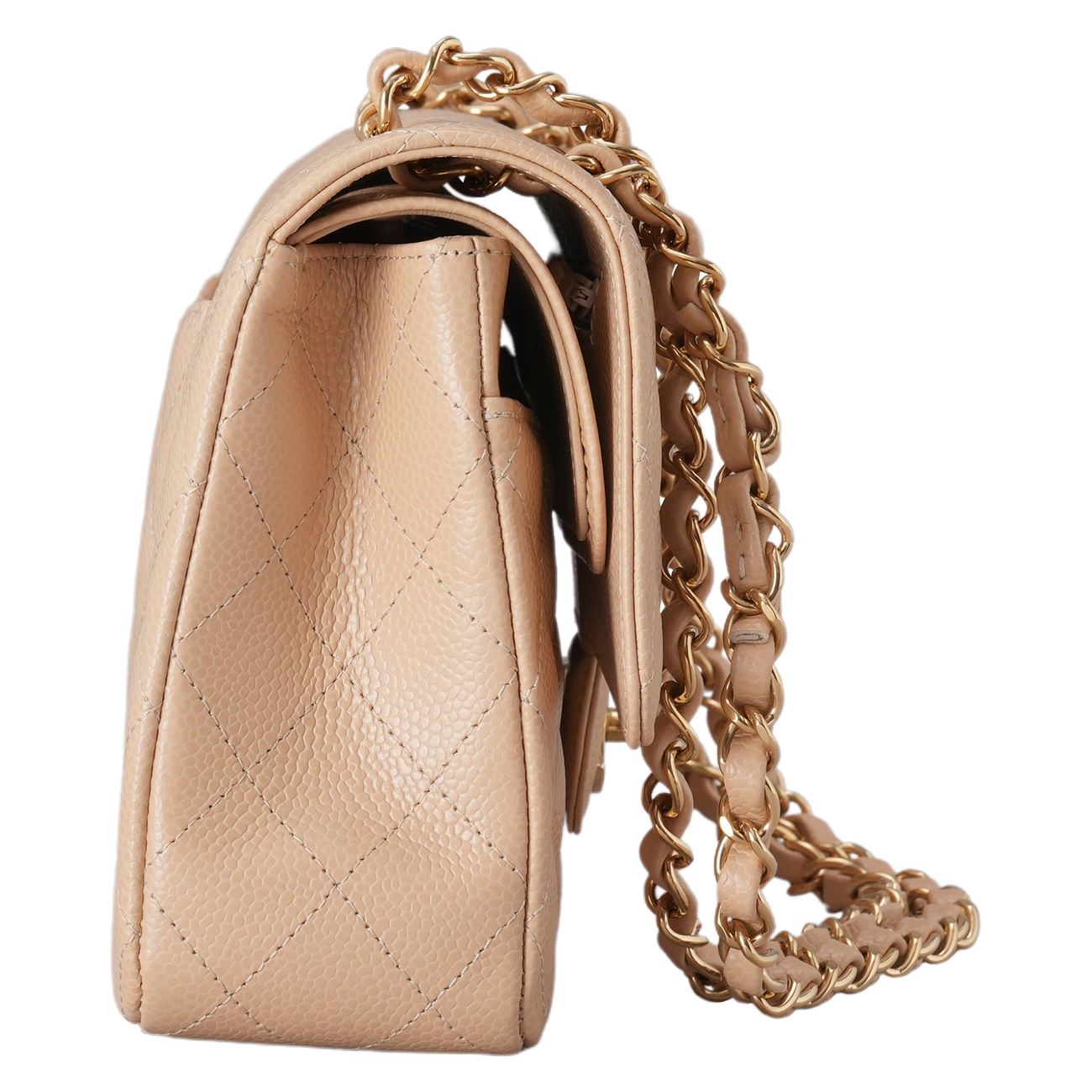 CHANEL(USED)샤넬 캐비어 클래식 미듐 플랩백