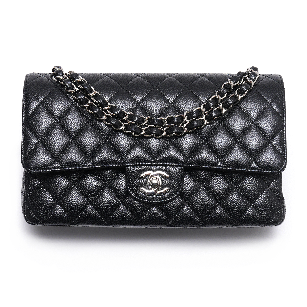 CHANEL(USED)샤넬 캐비어 클래식 미듐 플랩백