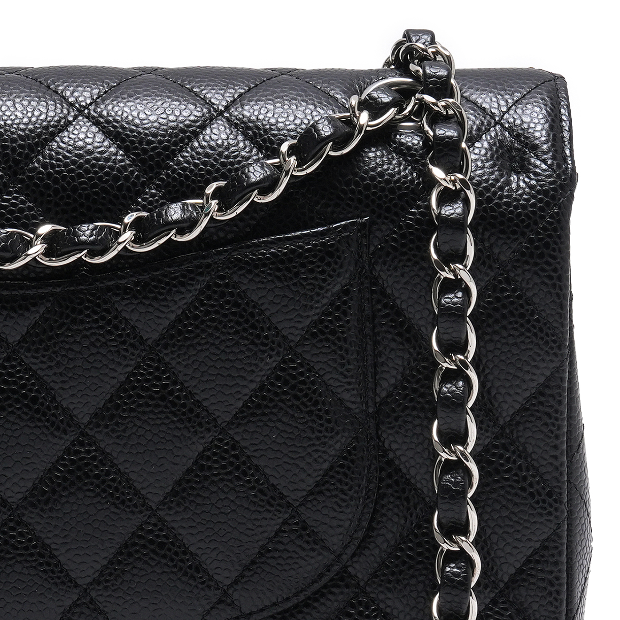 CHANEL(USED)샤넬 캐비어 클래식 미듐 플랩백