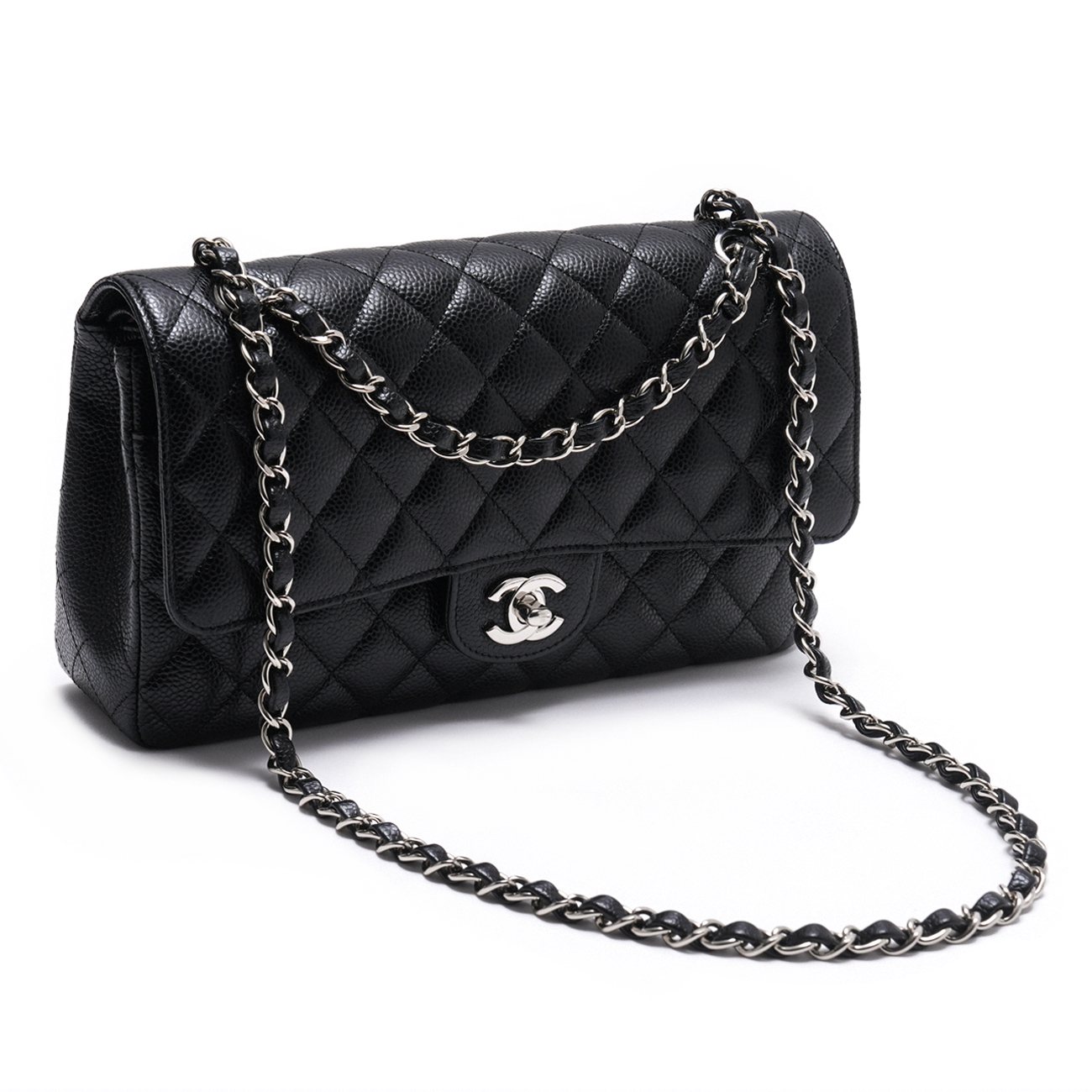 CHANEL(USED)샤넬 캐비어 클래식 미듐 플랩백