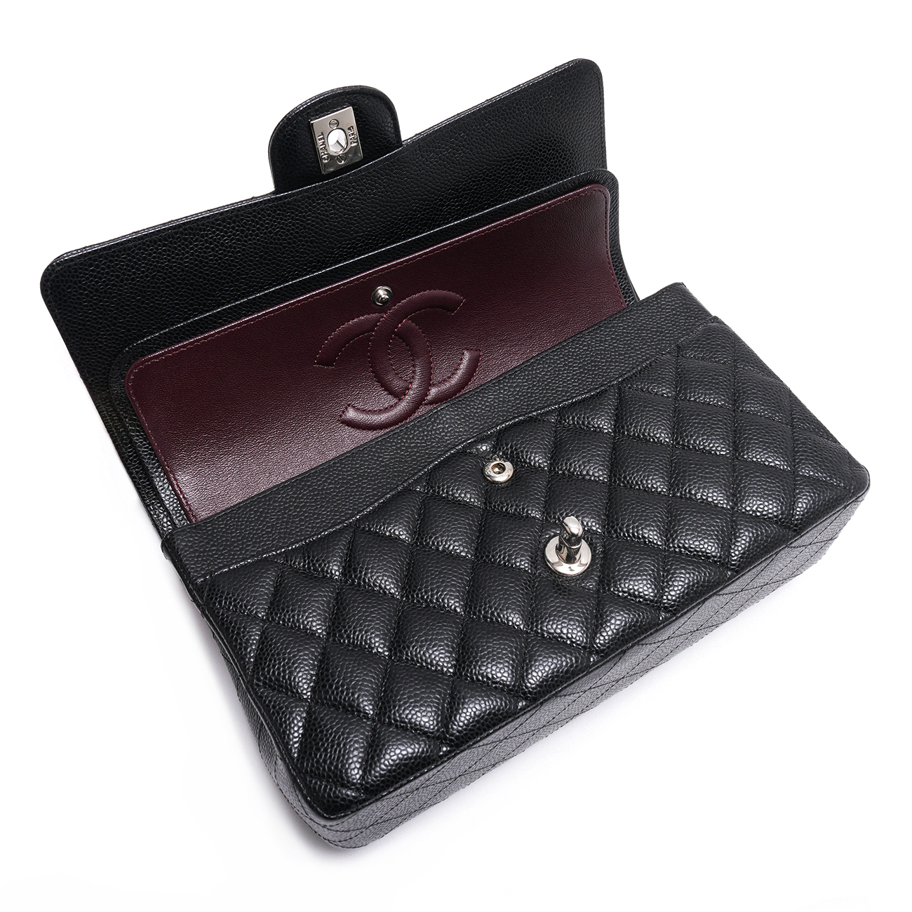 CHANEL(USED)샤넬 캐비어 클래식 미듐 플랩백
