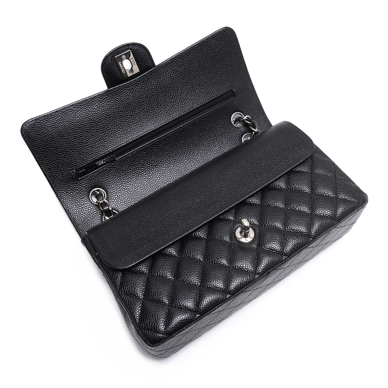 CHANEL(USED)샤넬 캐비어 클래식 미듐 플랩백