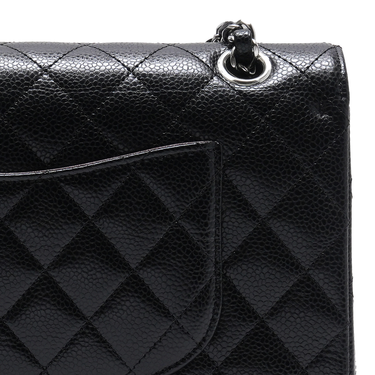 CHANEL(USED)샤넬 캐비어 클래식 미듐 플랩백