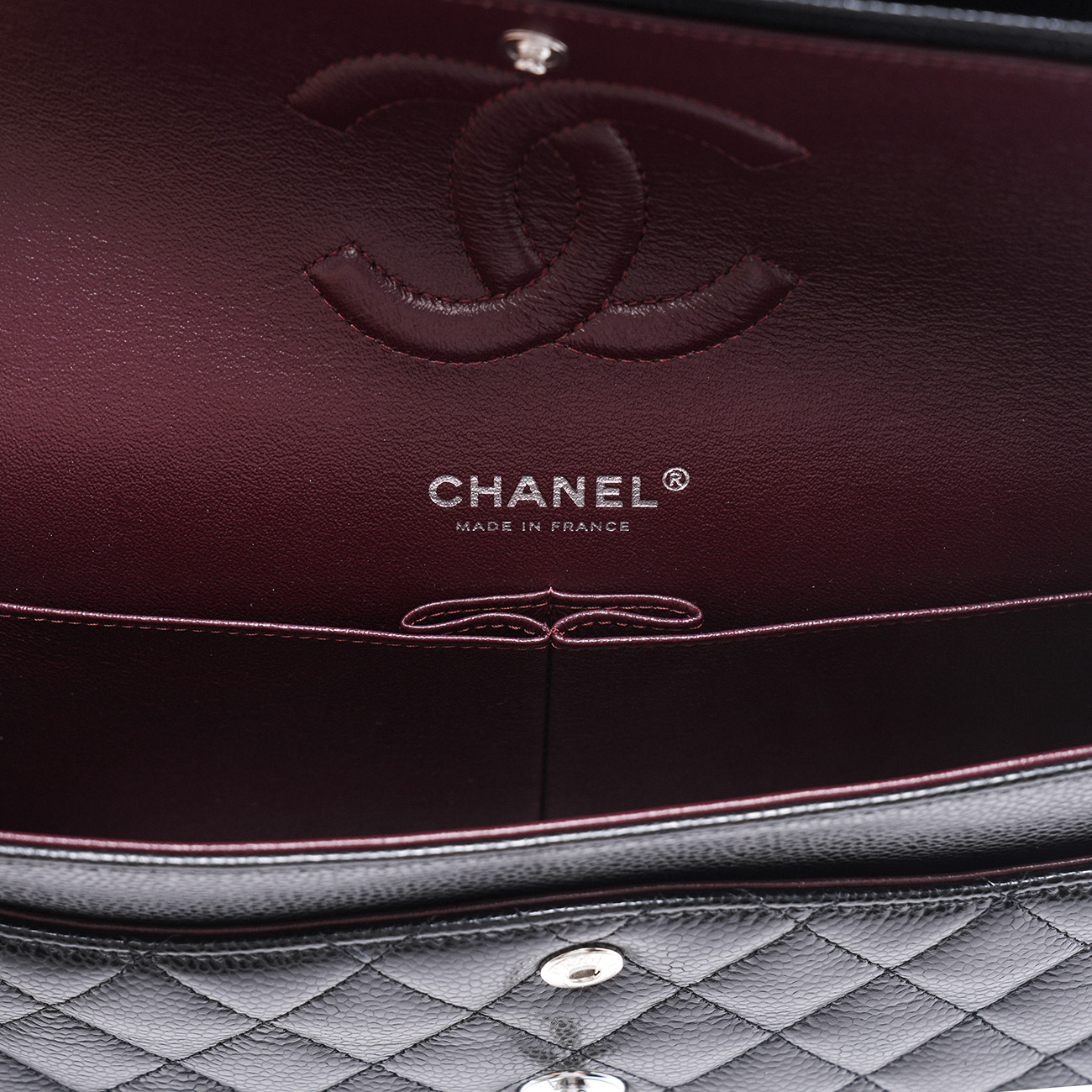 CHANEL(USED)샤넬 캐비어 클래식 미듐 플랩백