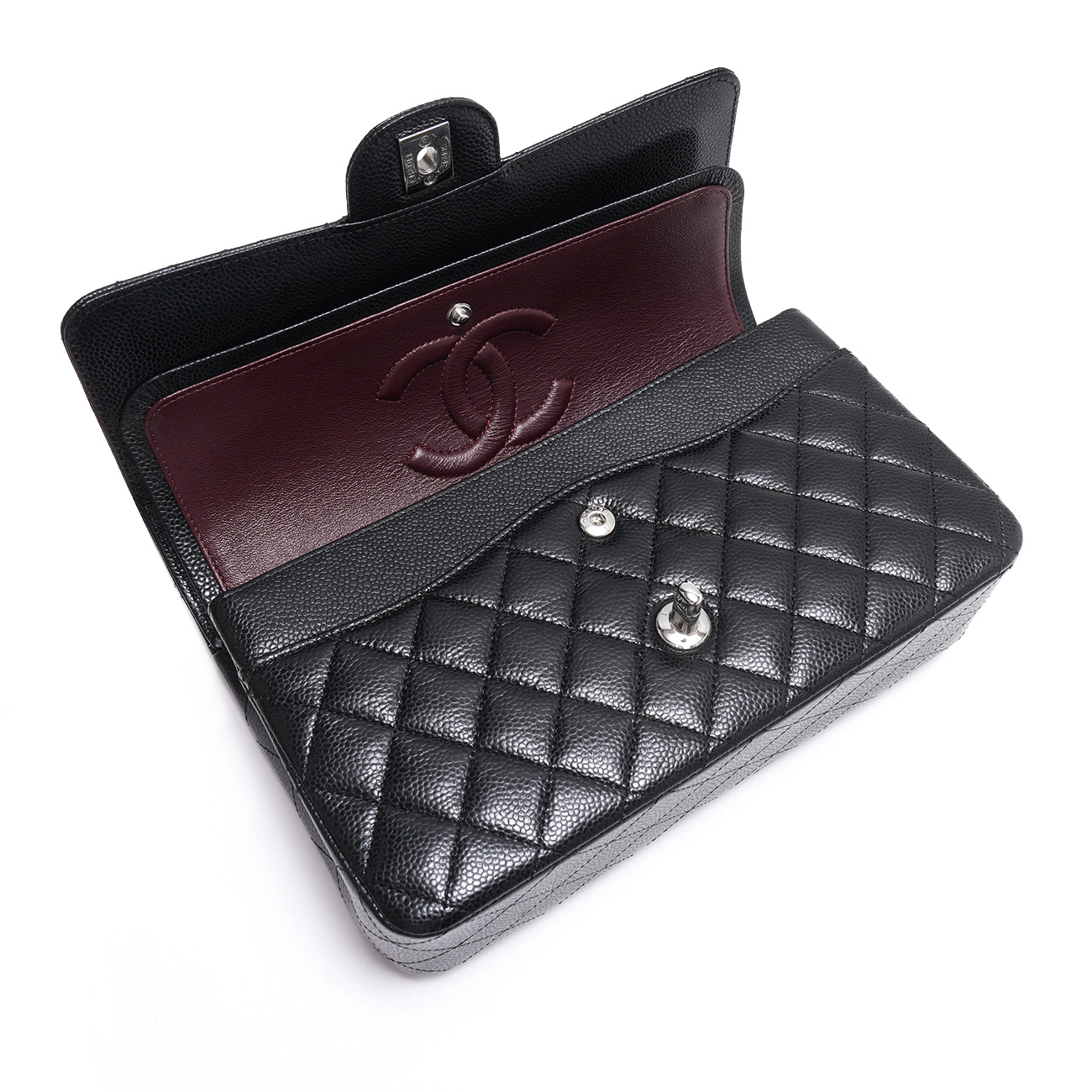 CHANEL(USED)샤넬 캐비어 클래식 미듐 플랩백