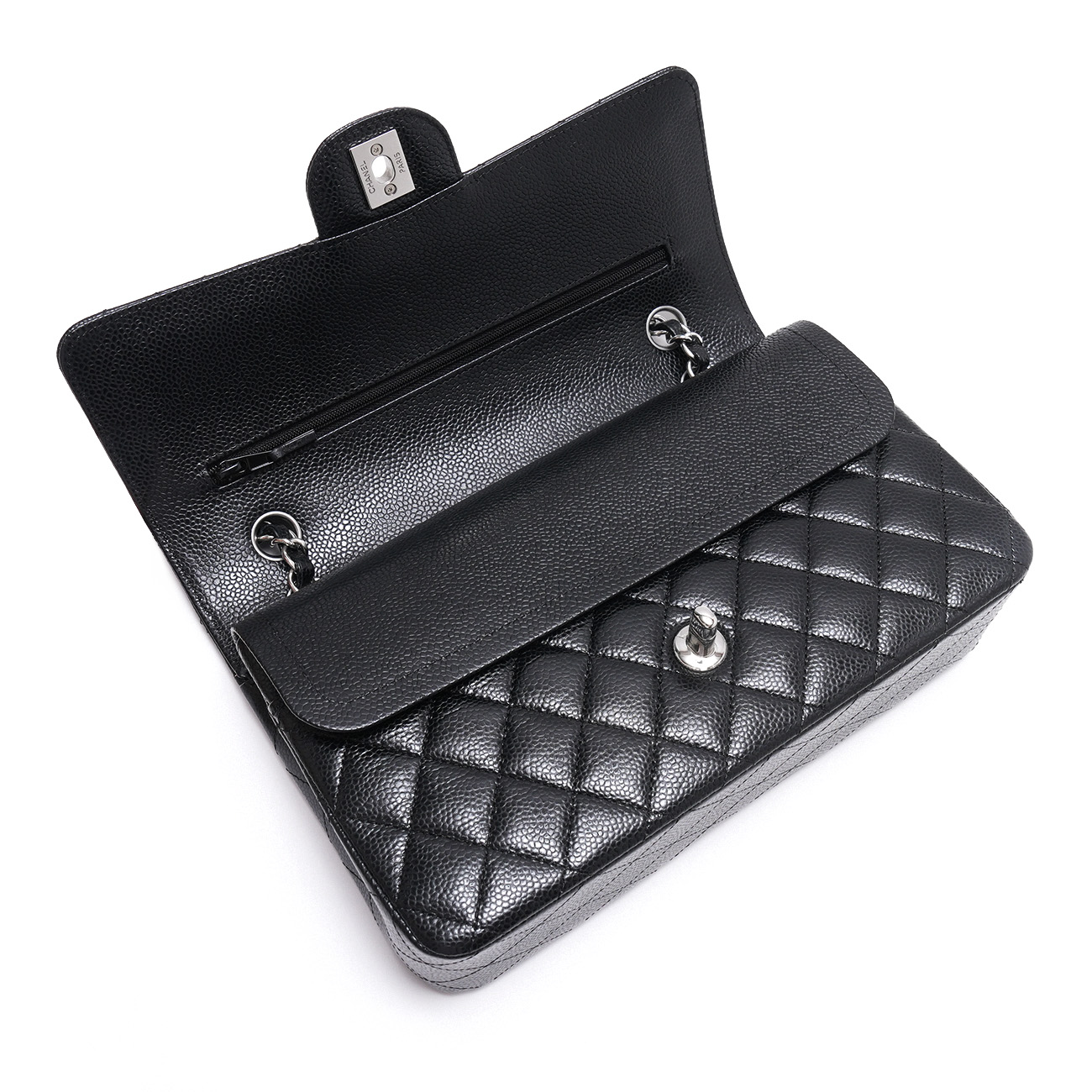 CHANEL(USED)샤넬 캐비어 클래식 미듐 플랩백