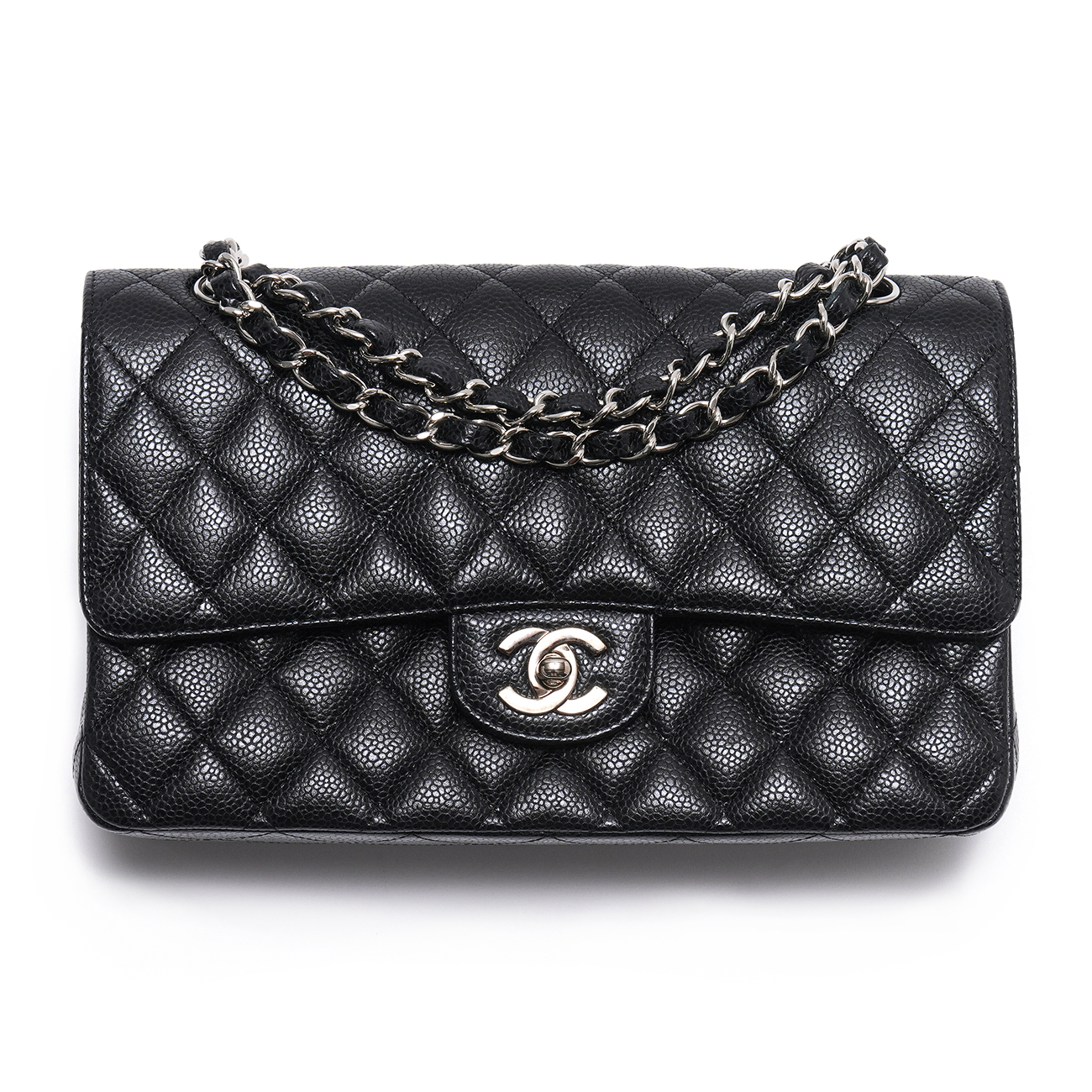 CHANEL(USED)샤넬 캐비어 클래식 미듐 플랩백